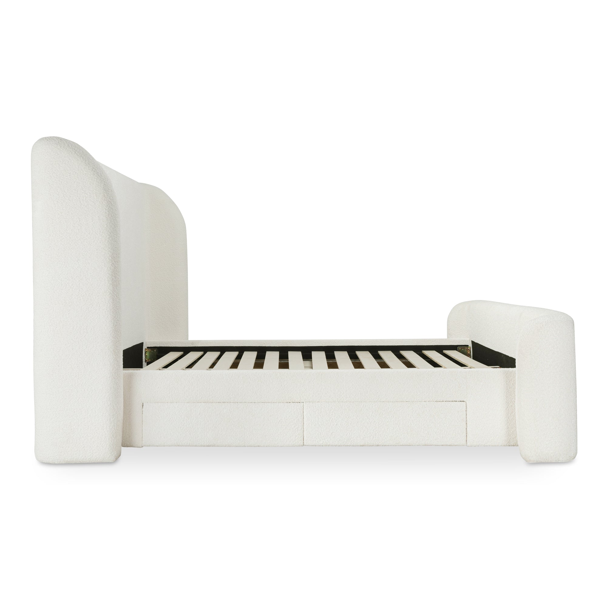 Sophia King Storage Bed Cream - Central Designs