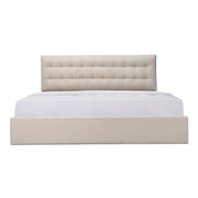 Sebastion Queen Storage Bed Cream - Central Designs