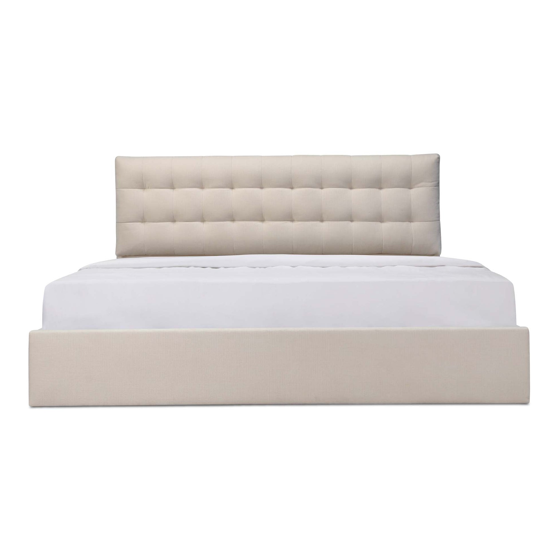 Sebastion Queen Storage Bed Cream - Central Designs