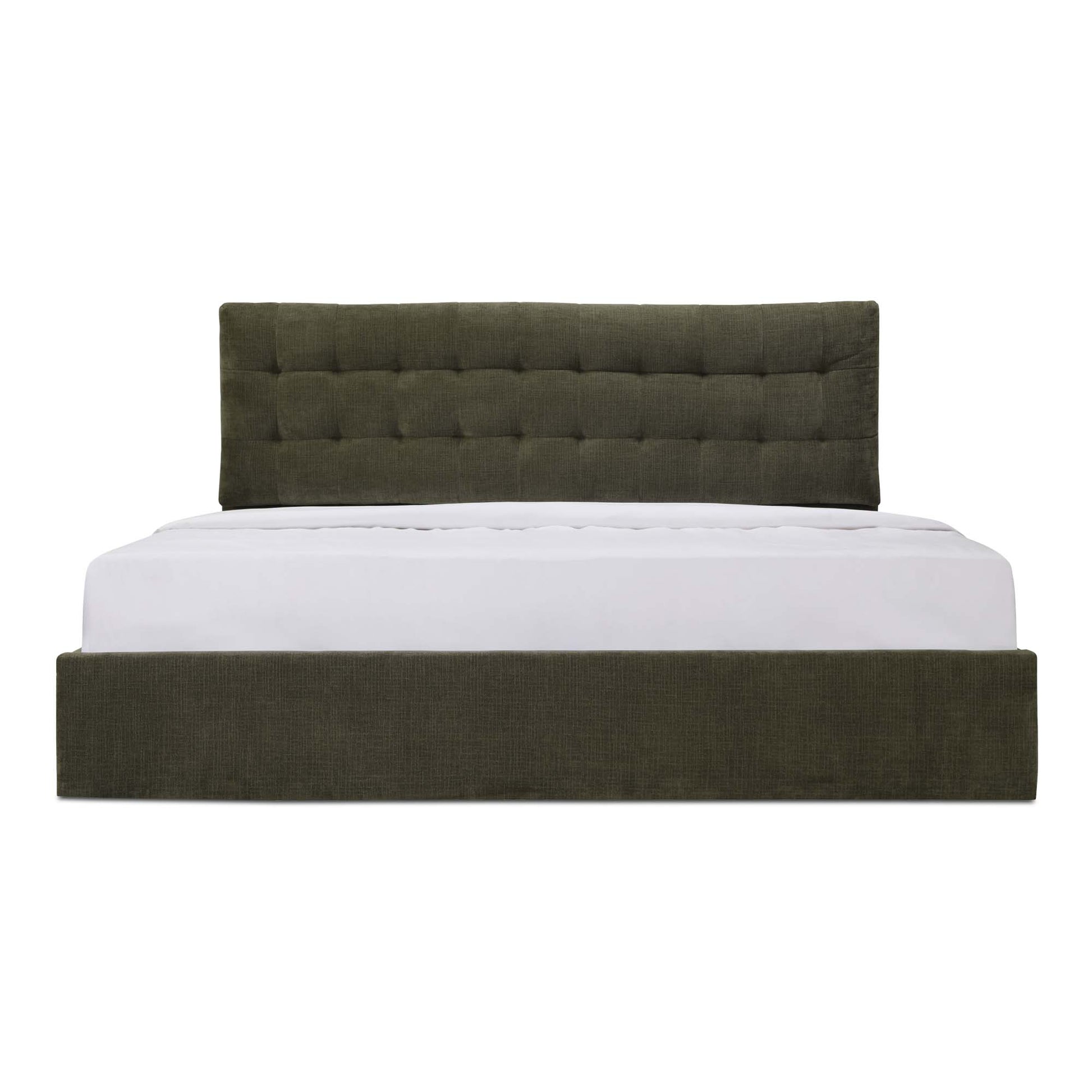 Sebastion Queen Storage Bed Green - Central Designs