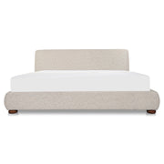 Beau Queen Storage Bed Speckled Light Grey - Central Designs