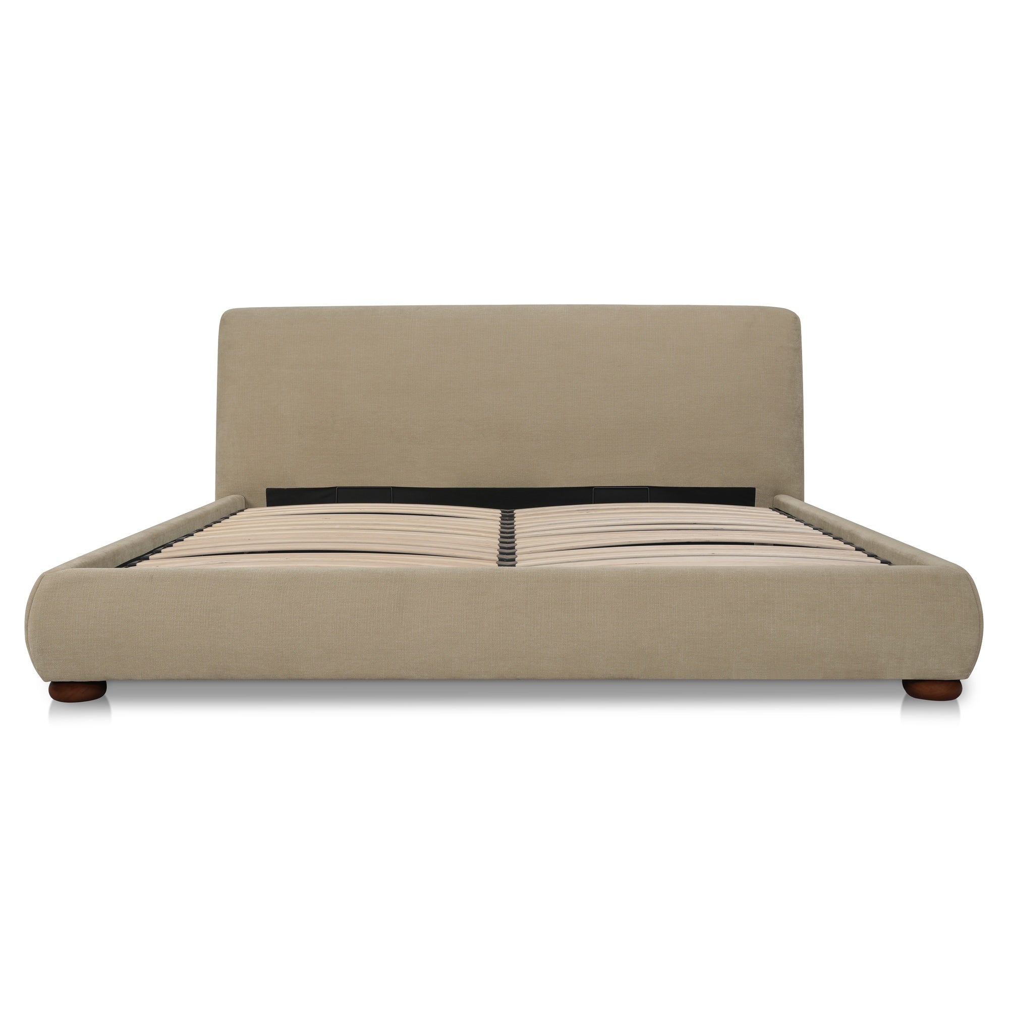 Beau Queen Storage Bed Warm Beige - Central Designs