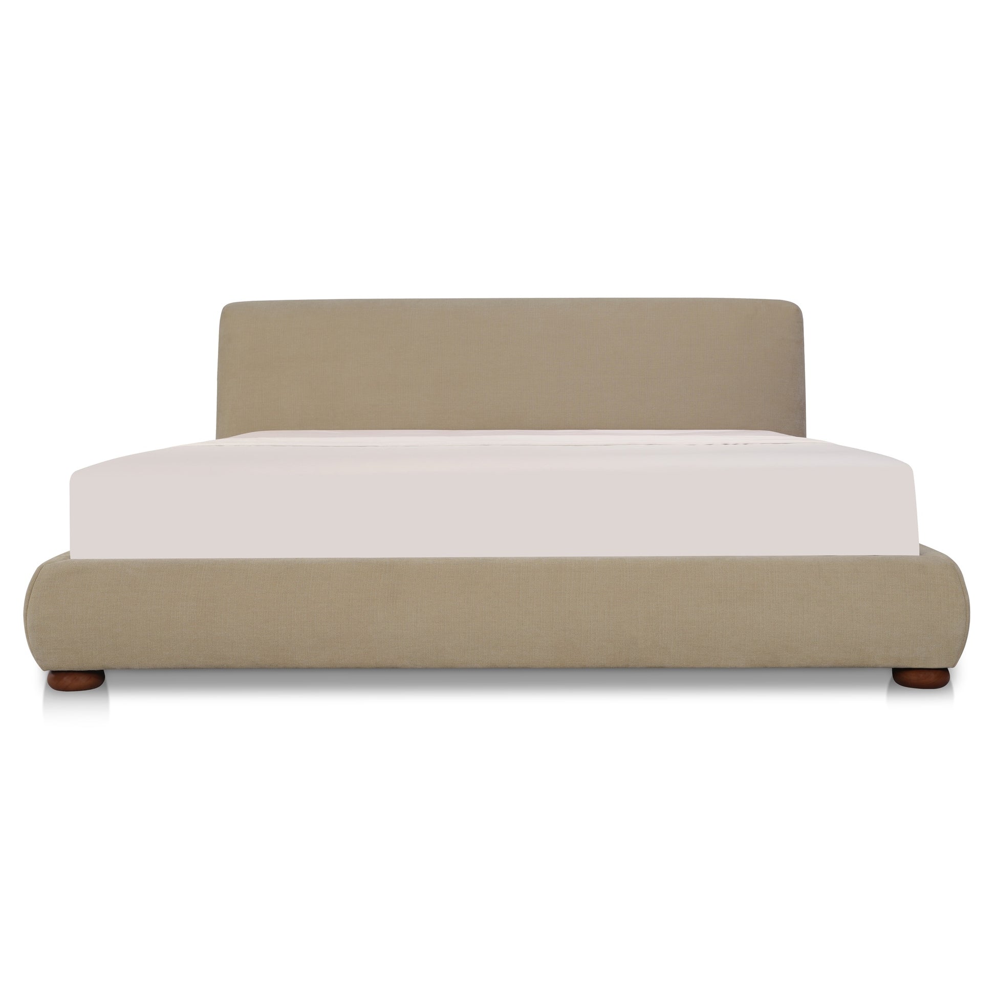 Beau Queen Storage Bed Warm Beige - Central Designs