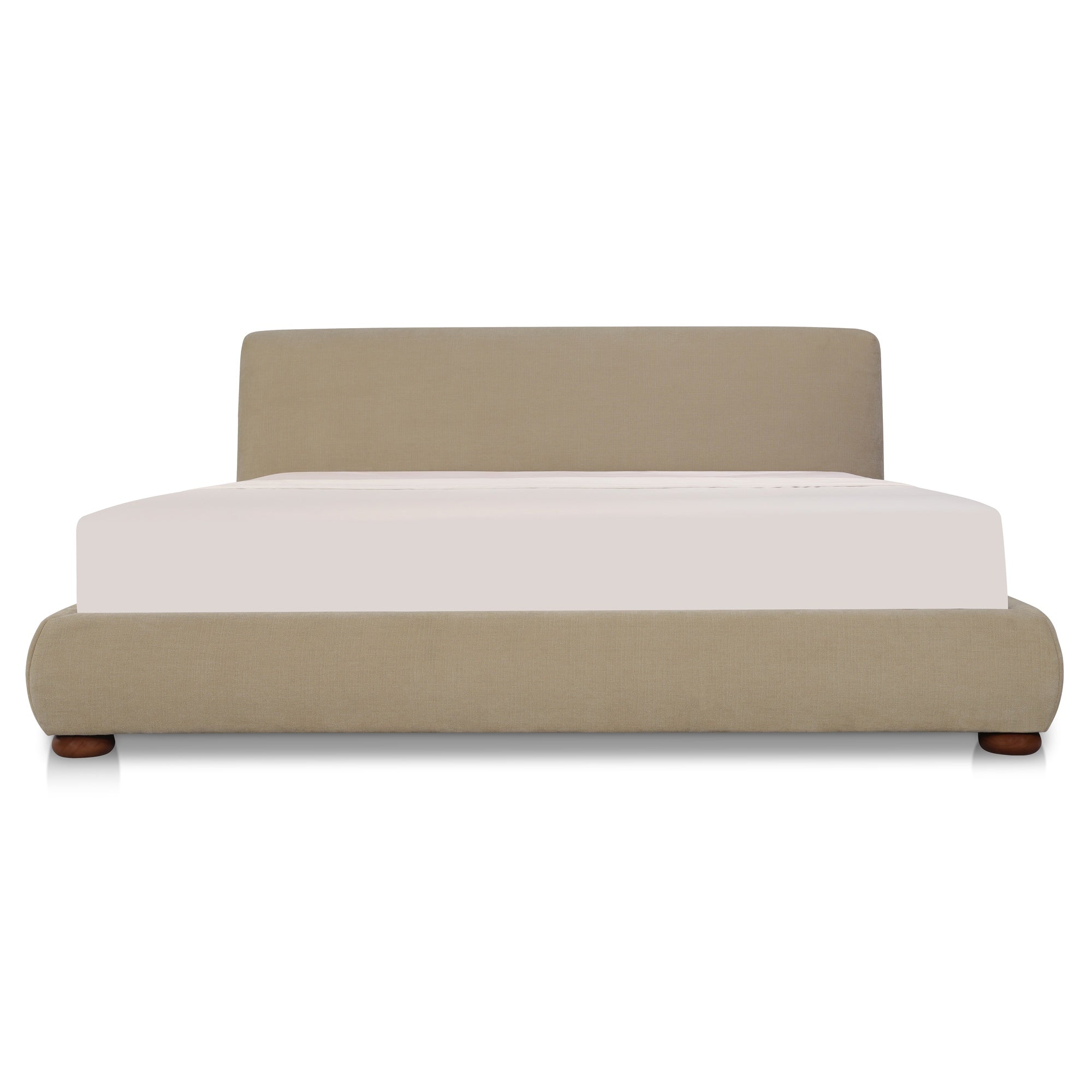 Beau Queen Storage Bed Warm Beige - Central Designs