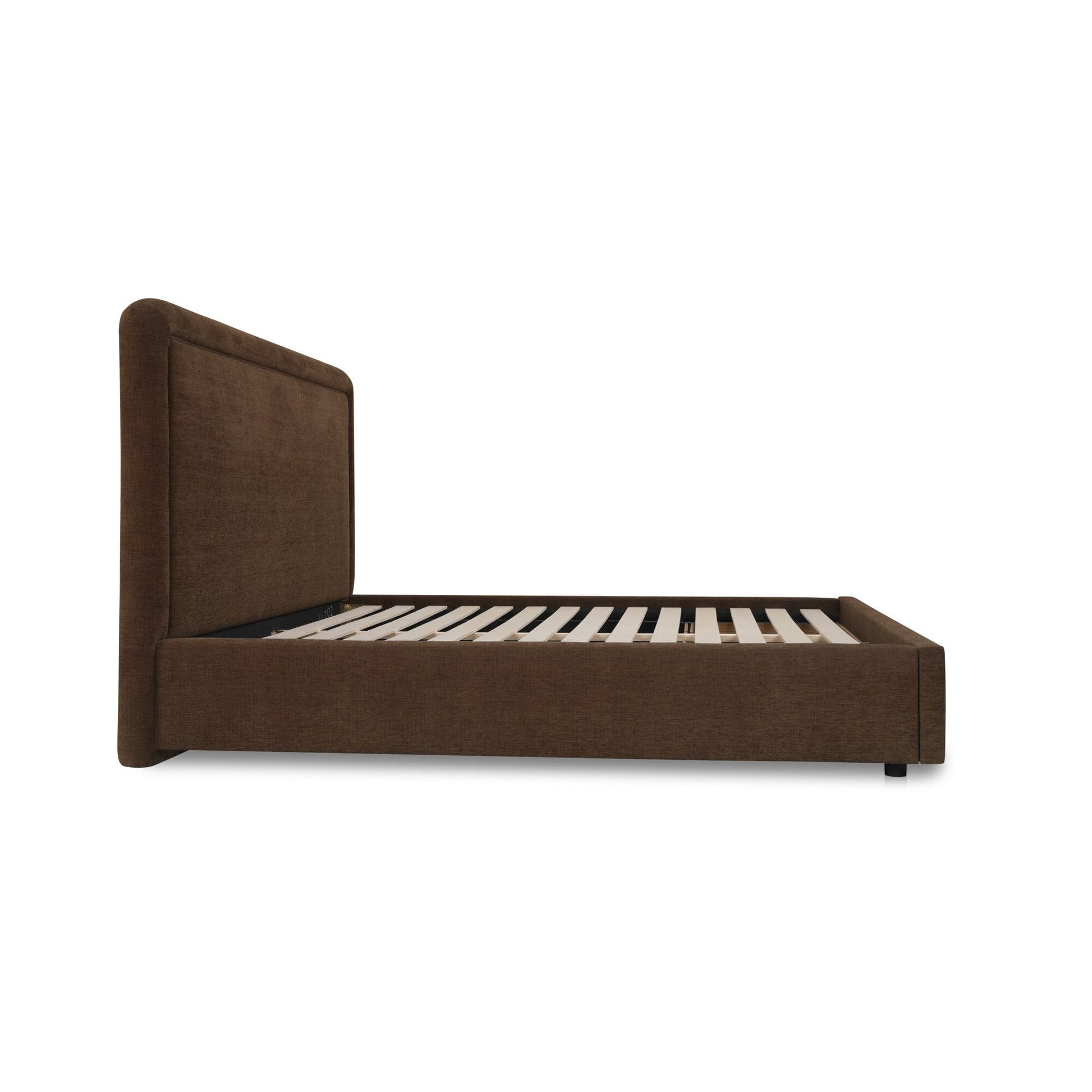 Simon Queen Storage Bed Brown - Central Designs