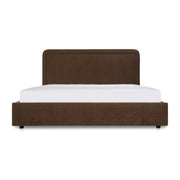 Simon King Storage Bed Brown - Central Designs