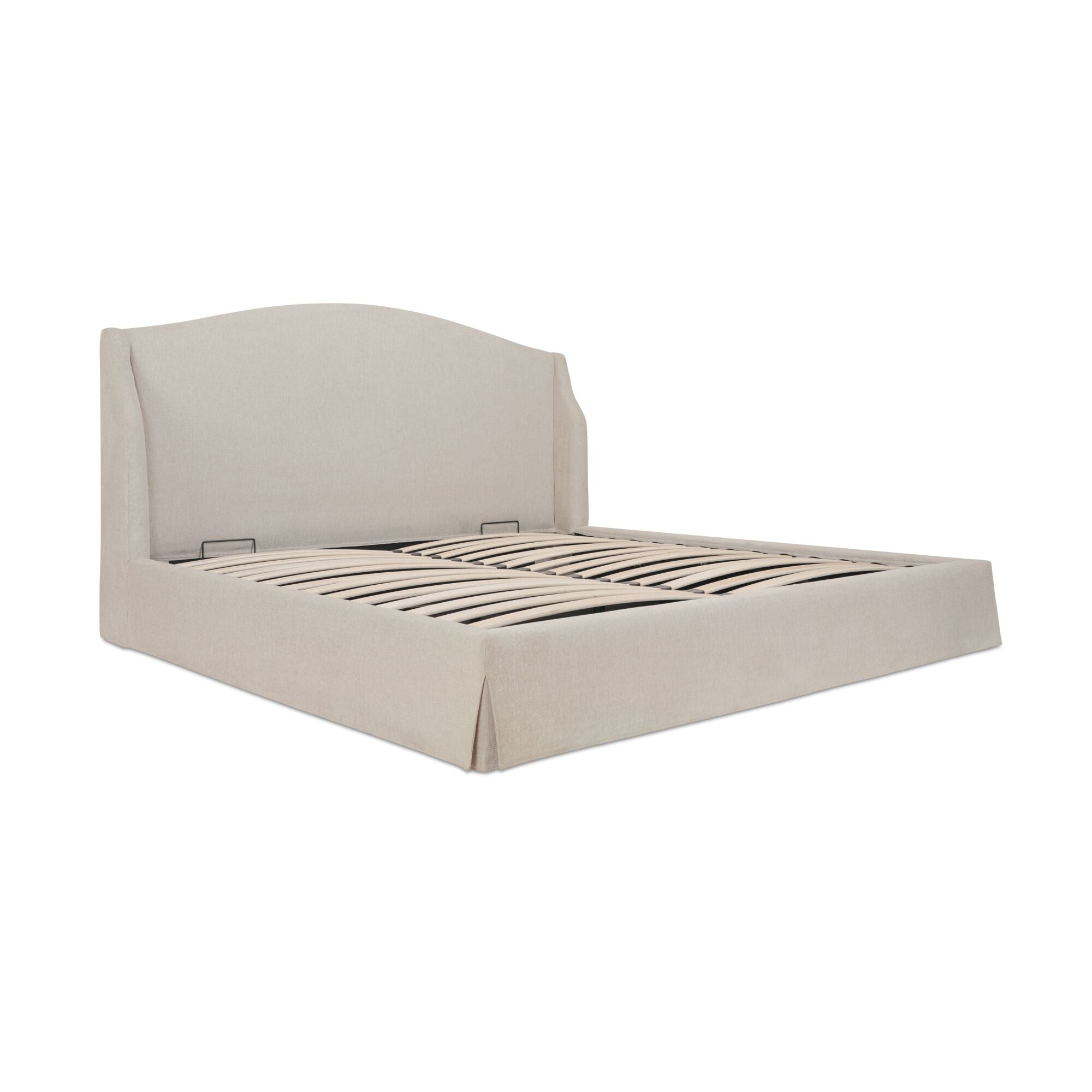 Weston Queen Storage Bed Cream - Central Designs