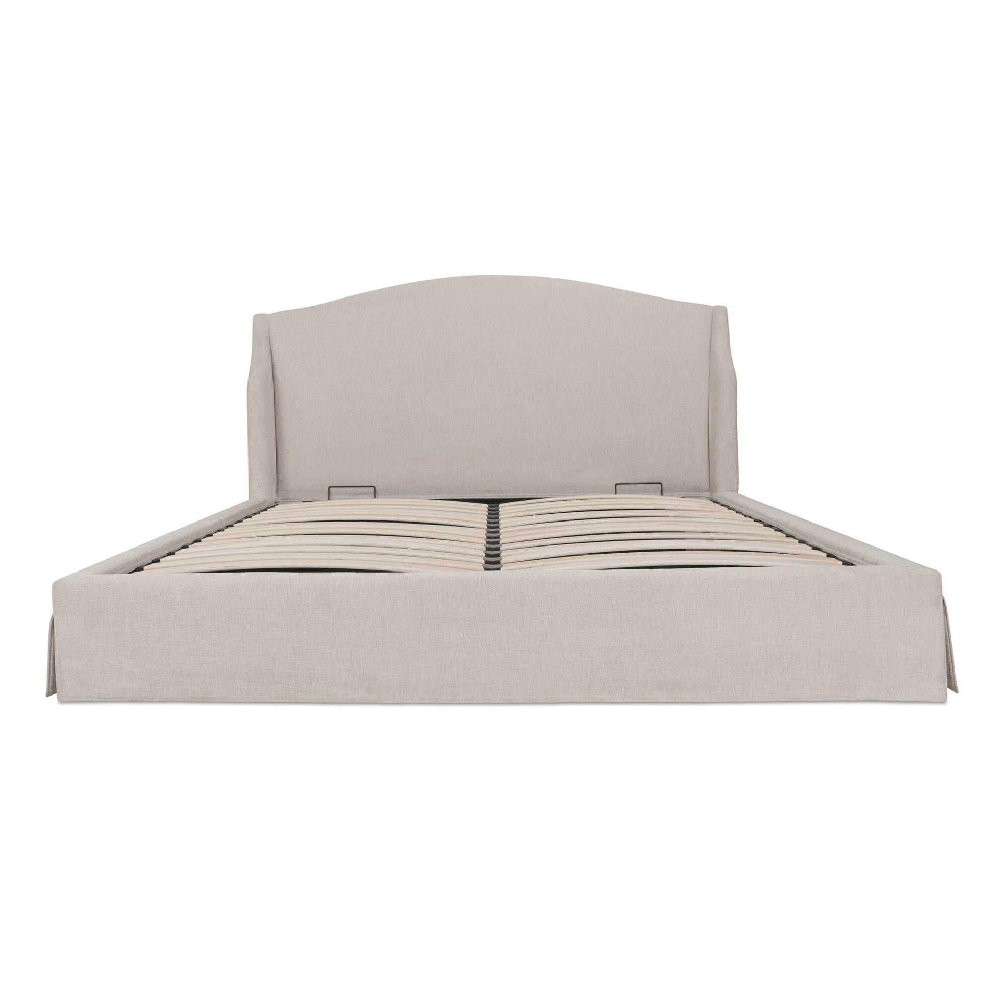 Weston Queen Storage Bed Cream - Central Designs