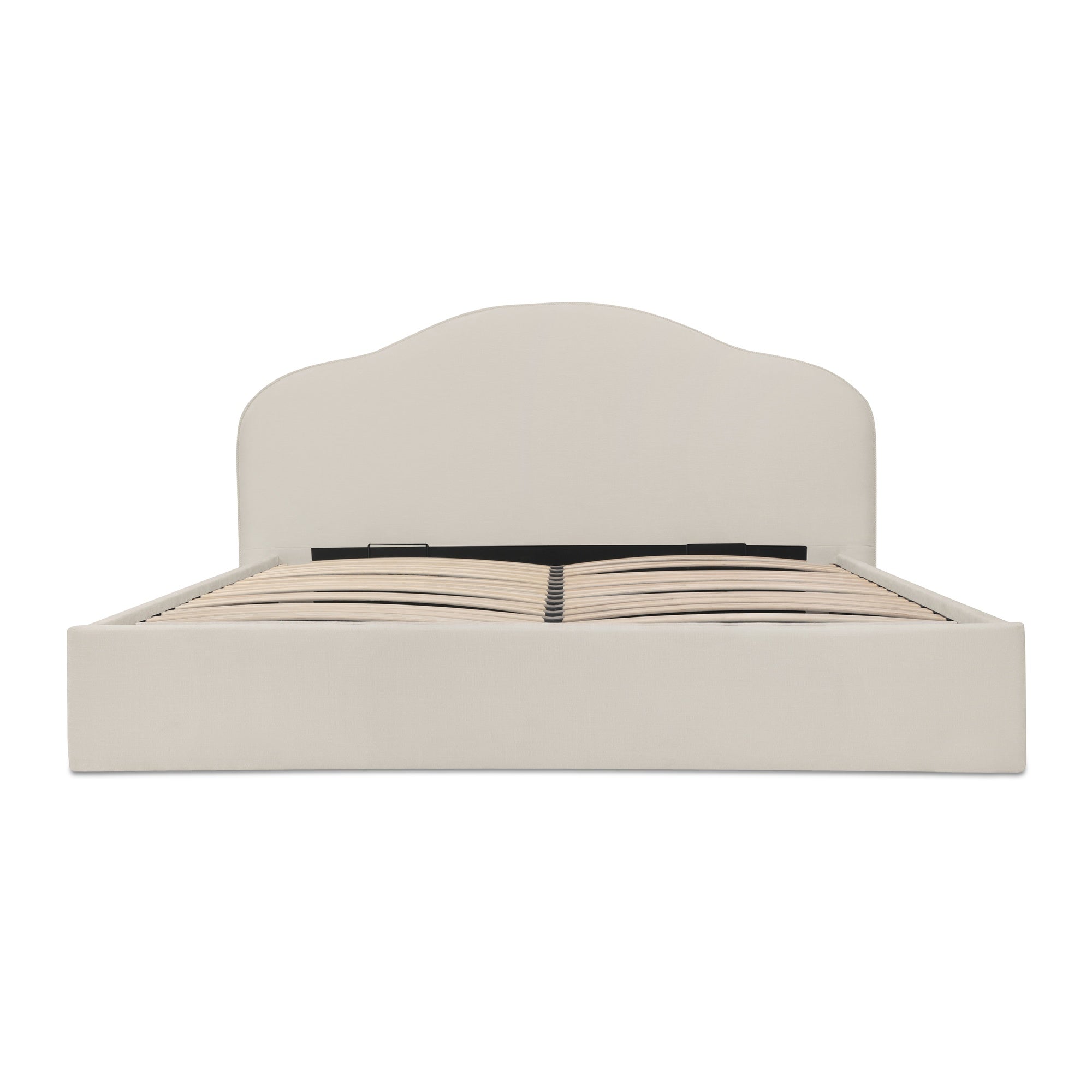 Maggie Queen Storage Bed Cream - Central Designs
