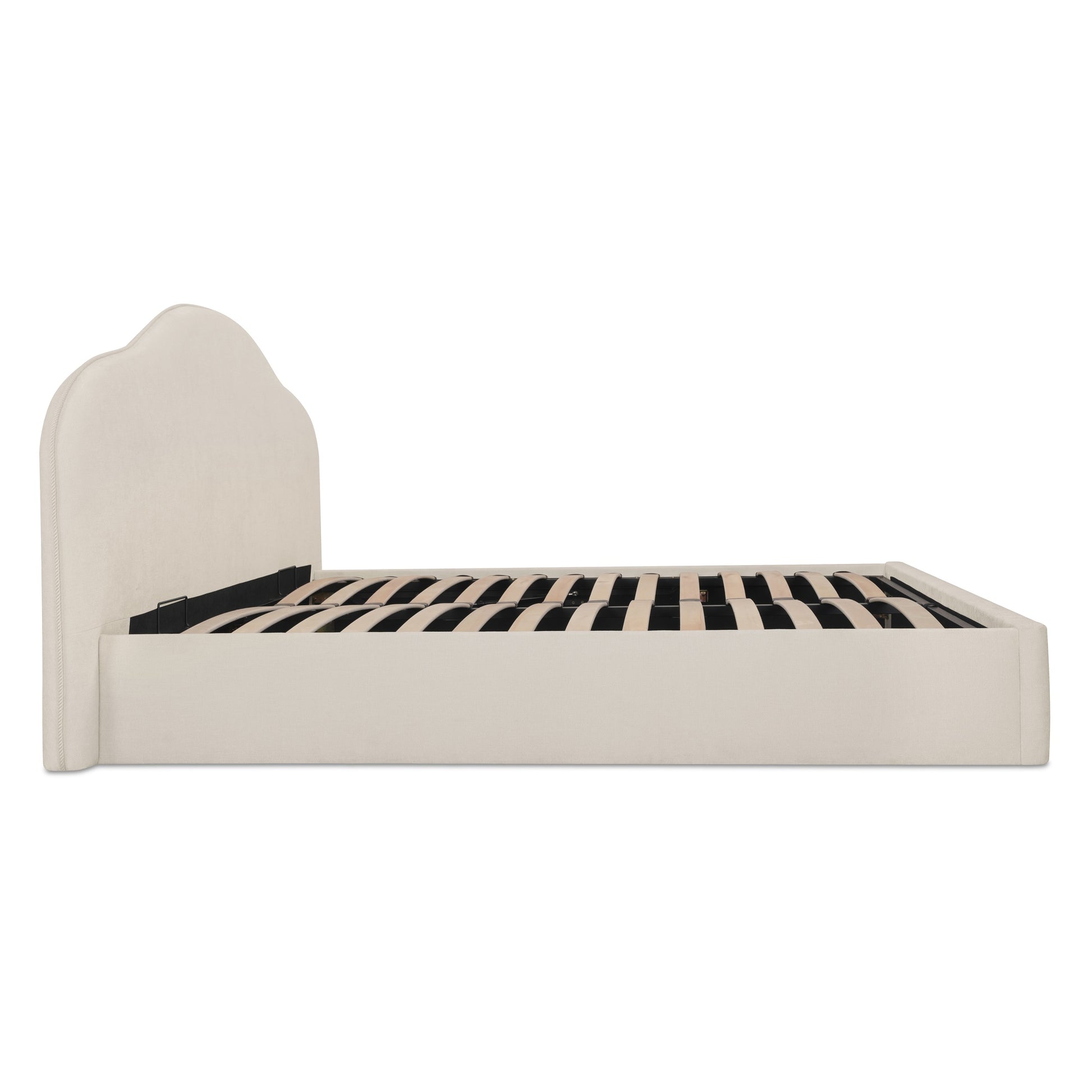 Maggie Queen Storage Bed Cream - Central Designs