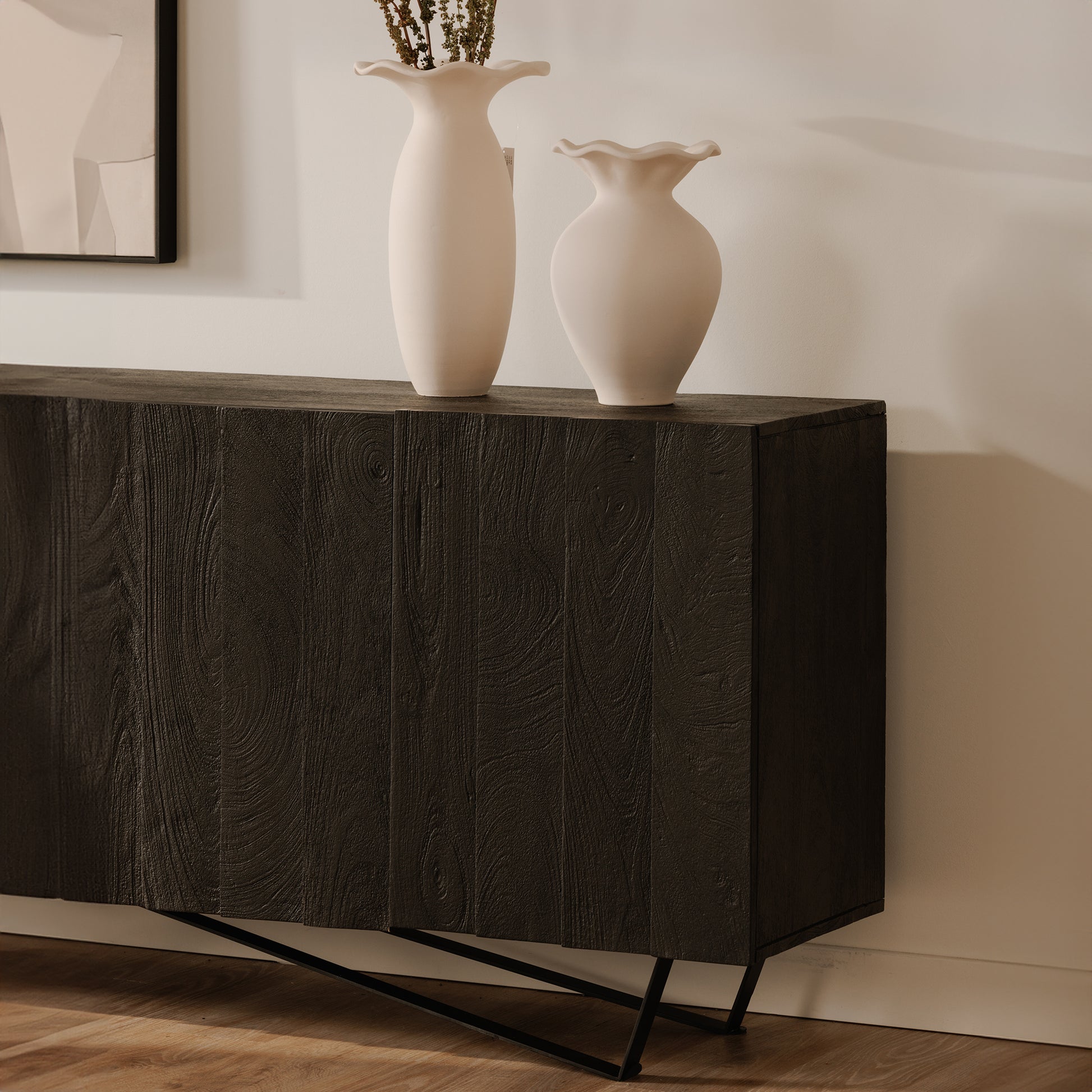 Brolio Sideboard Charcoal - Central Designs