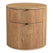 Theo Two Drawer Nightstand Natural - Central Designs