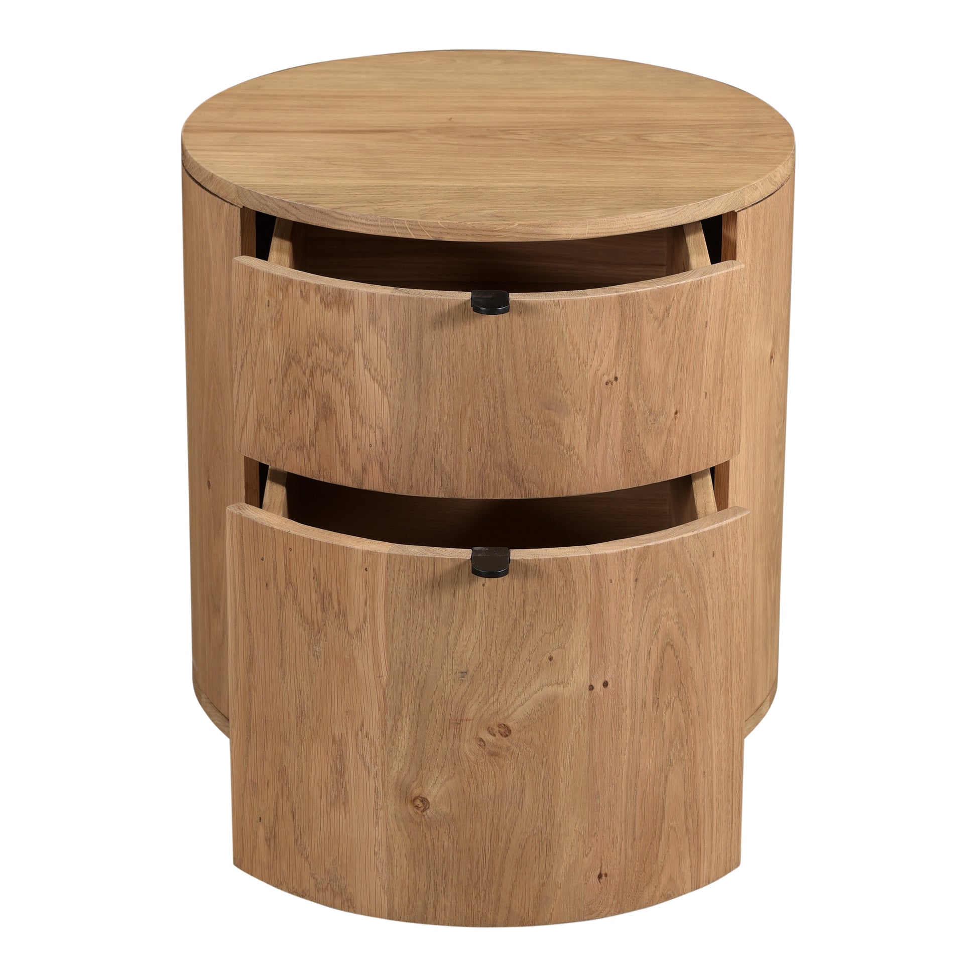 Theo Two Drawer Nightstand Natural - Central Designs