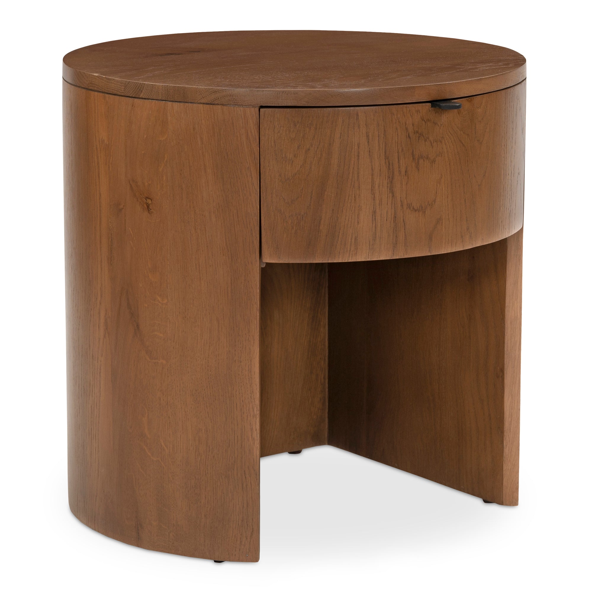 Theo One Drawer Nightstand Brown - Central Designs