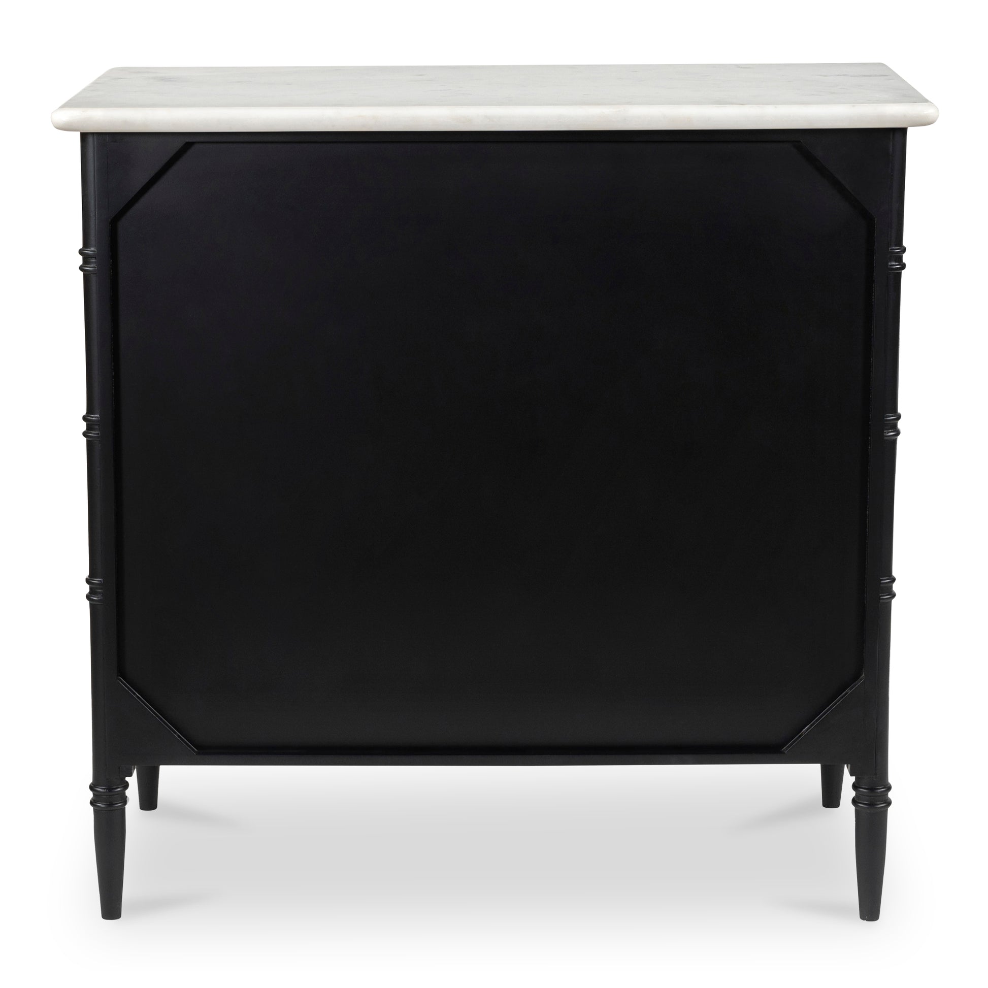 Eleanor 5 Drawer Chest Black - Central Designs