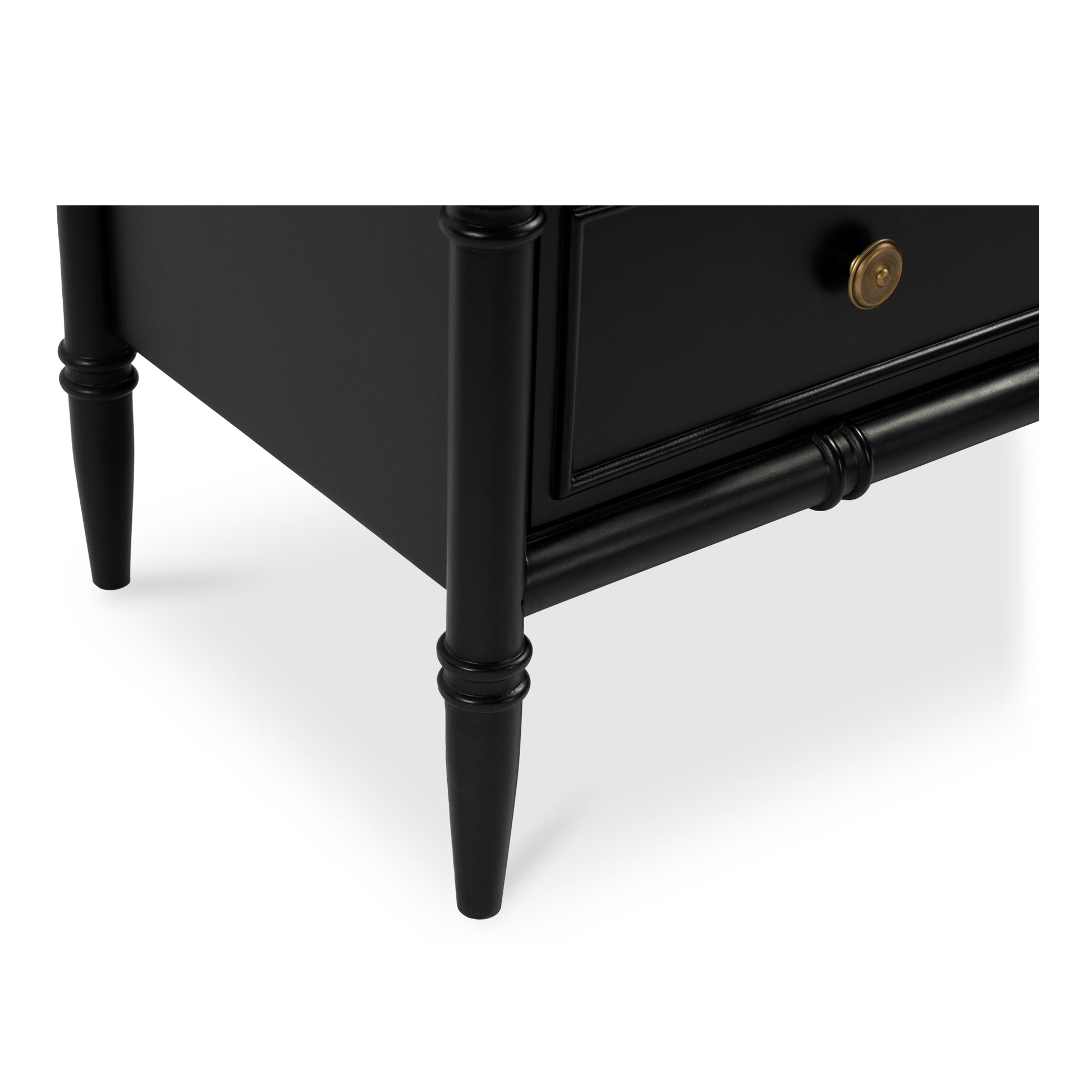 Eleanor 6 Drawer Dresser Black - Central Designs