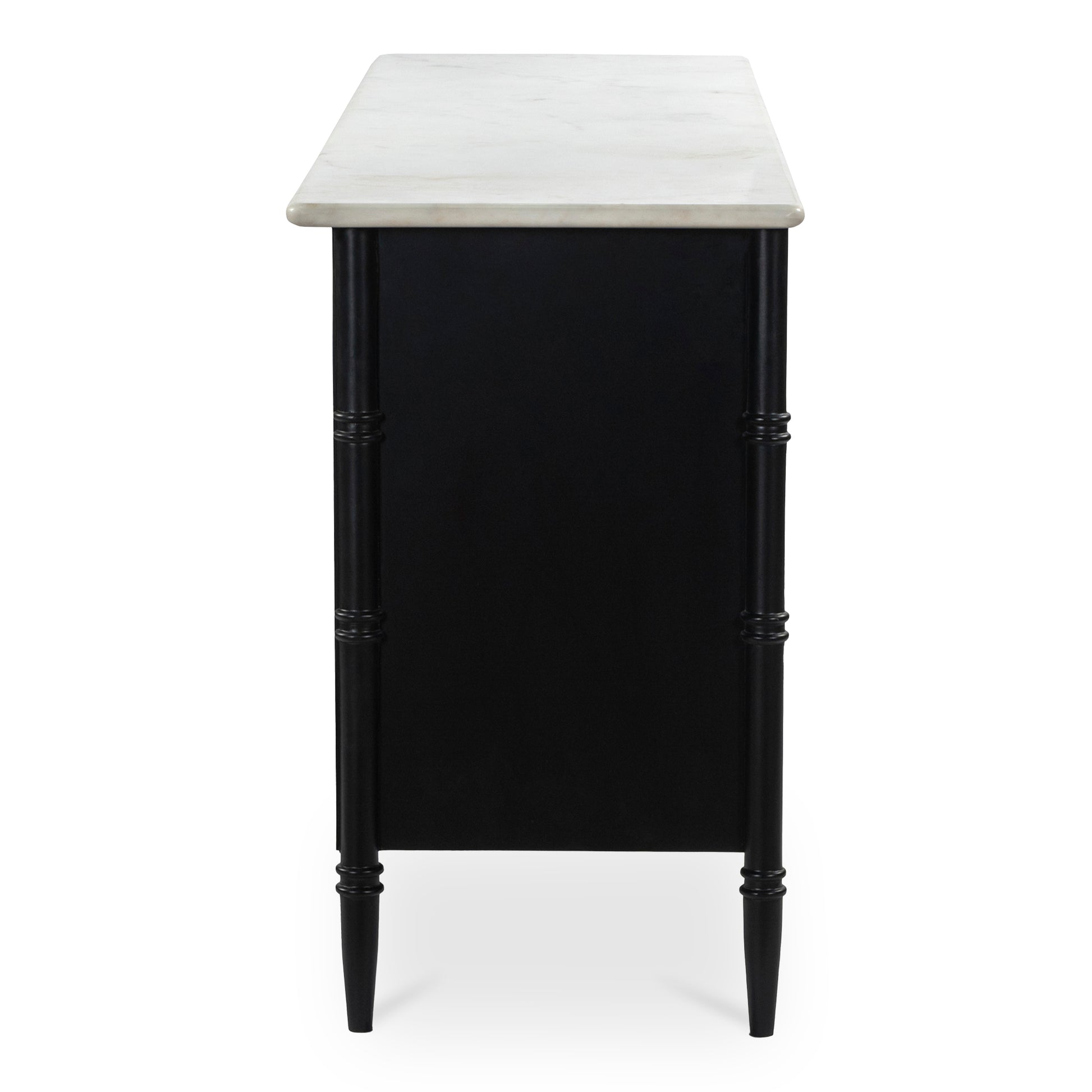 Eleanor 6 Drawer Dresser Black - Central Designs