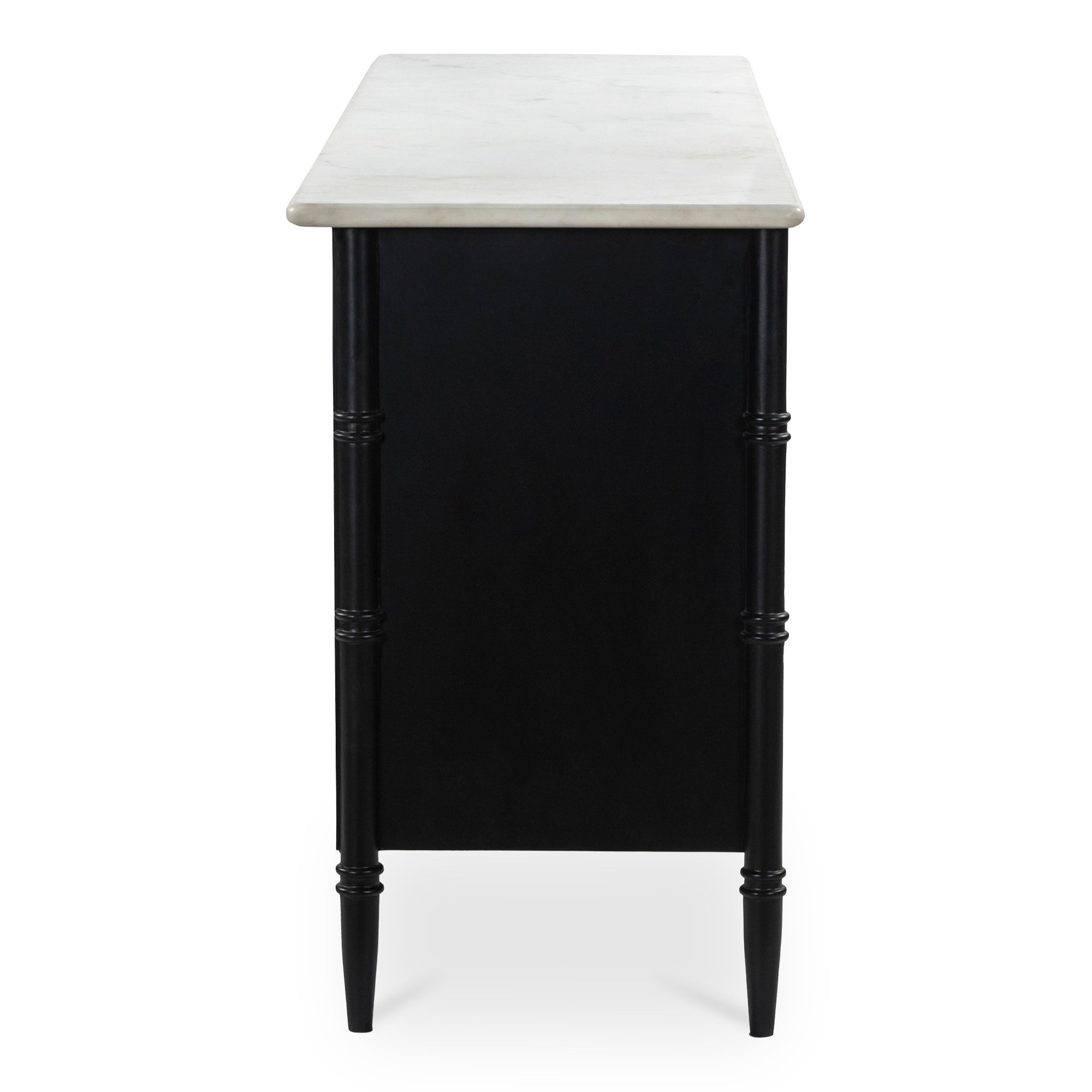 Eleanor 6 Drawer Dresser Black - Central Designs