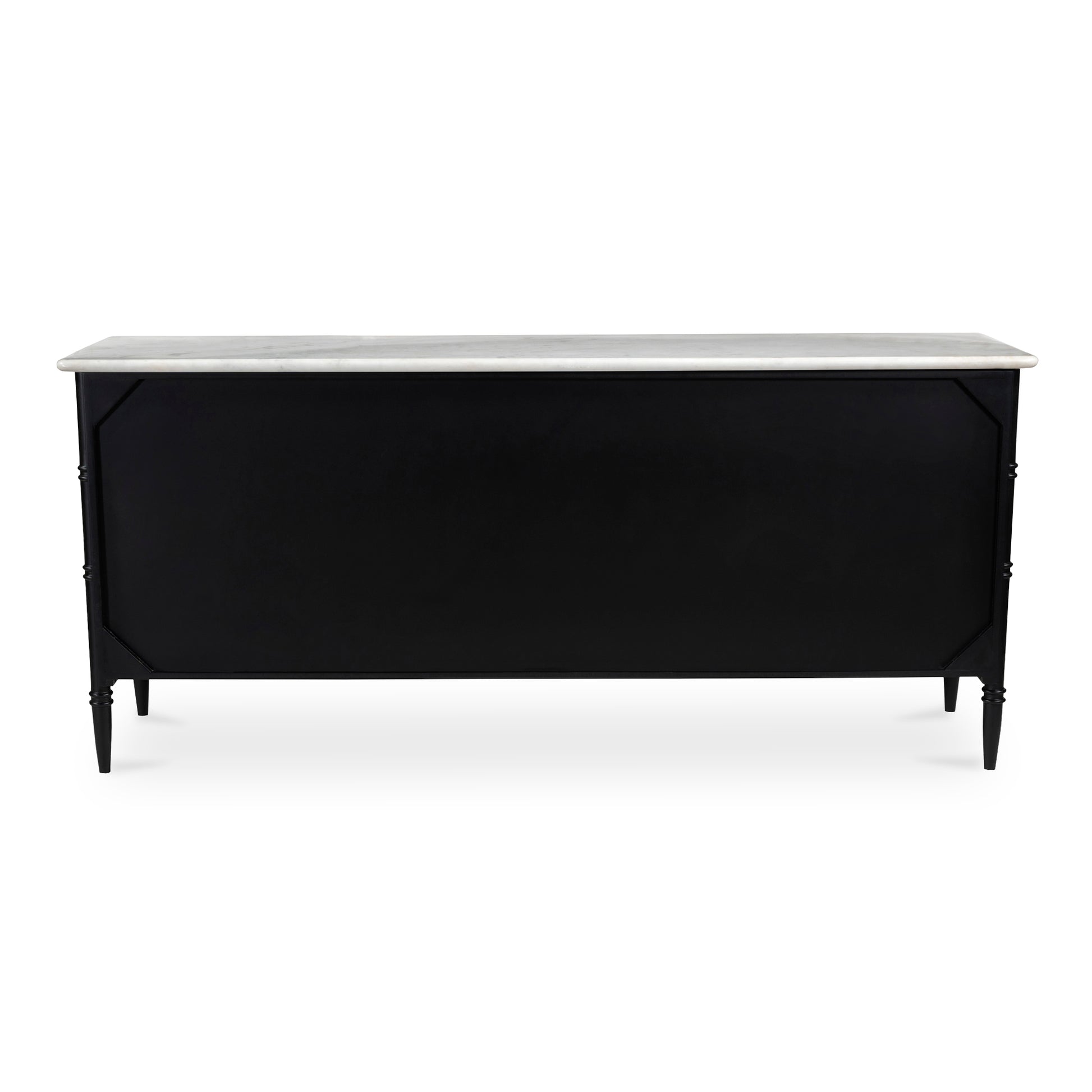 Eleanor 6 Drawer Dresser Black - Central Designs