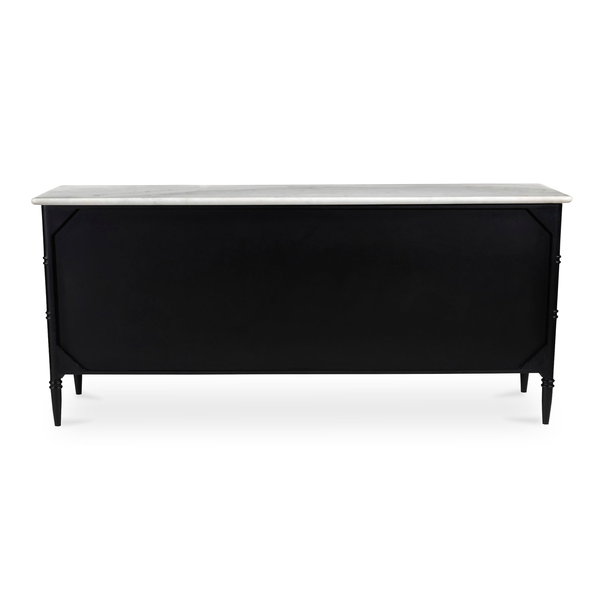 Eleanor 6 Drawer Dresser Black - Central Designs