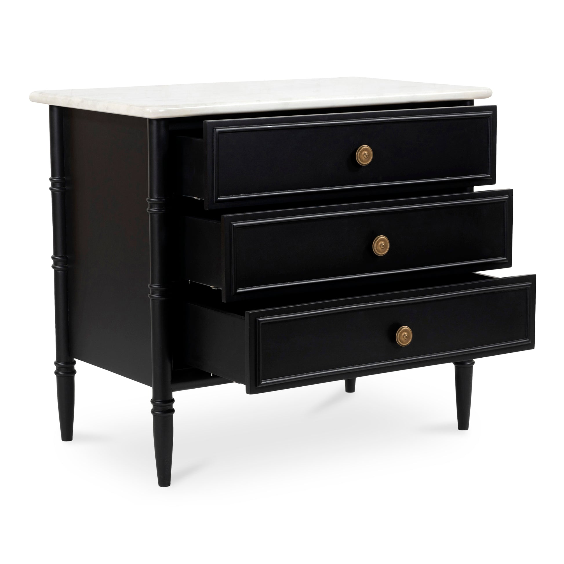 Eleanor Nightstand Black - Central Designs