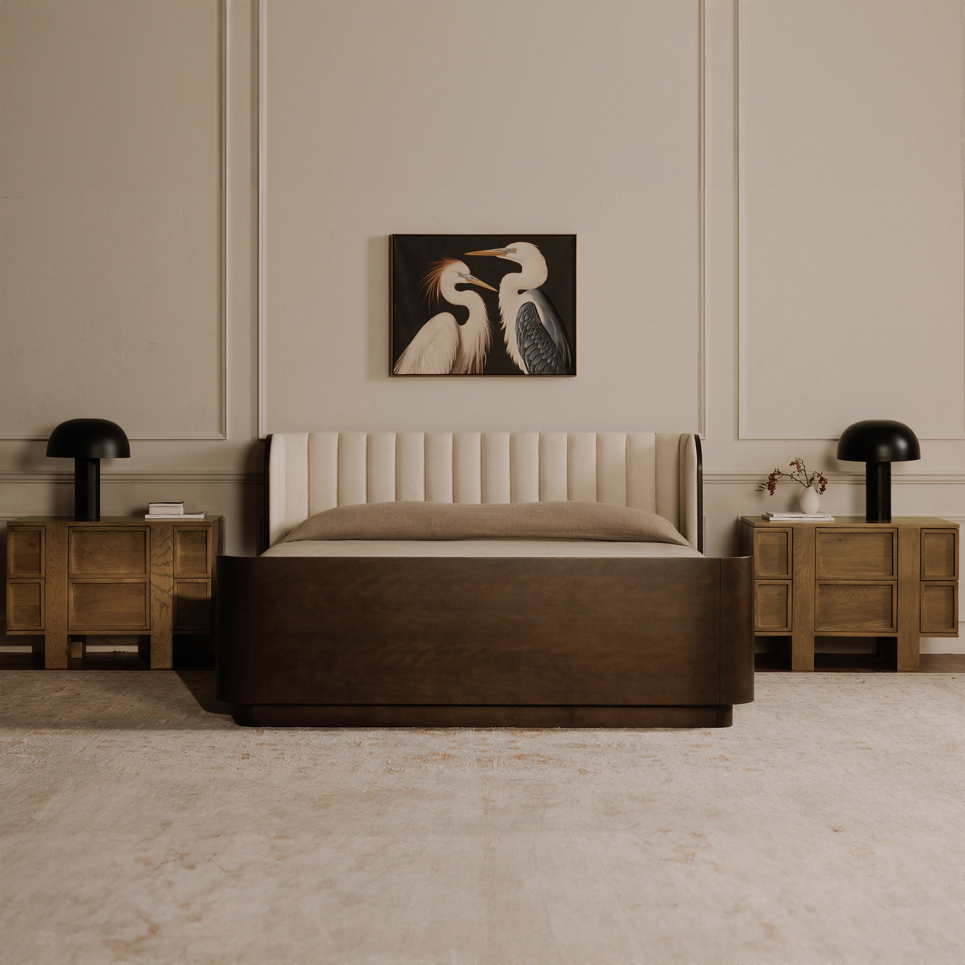 Henley Nightstand Brown - Central Designs
