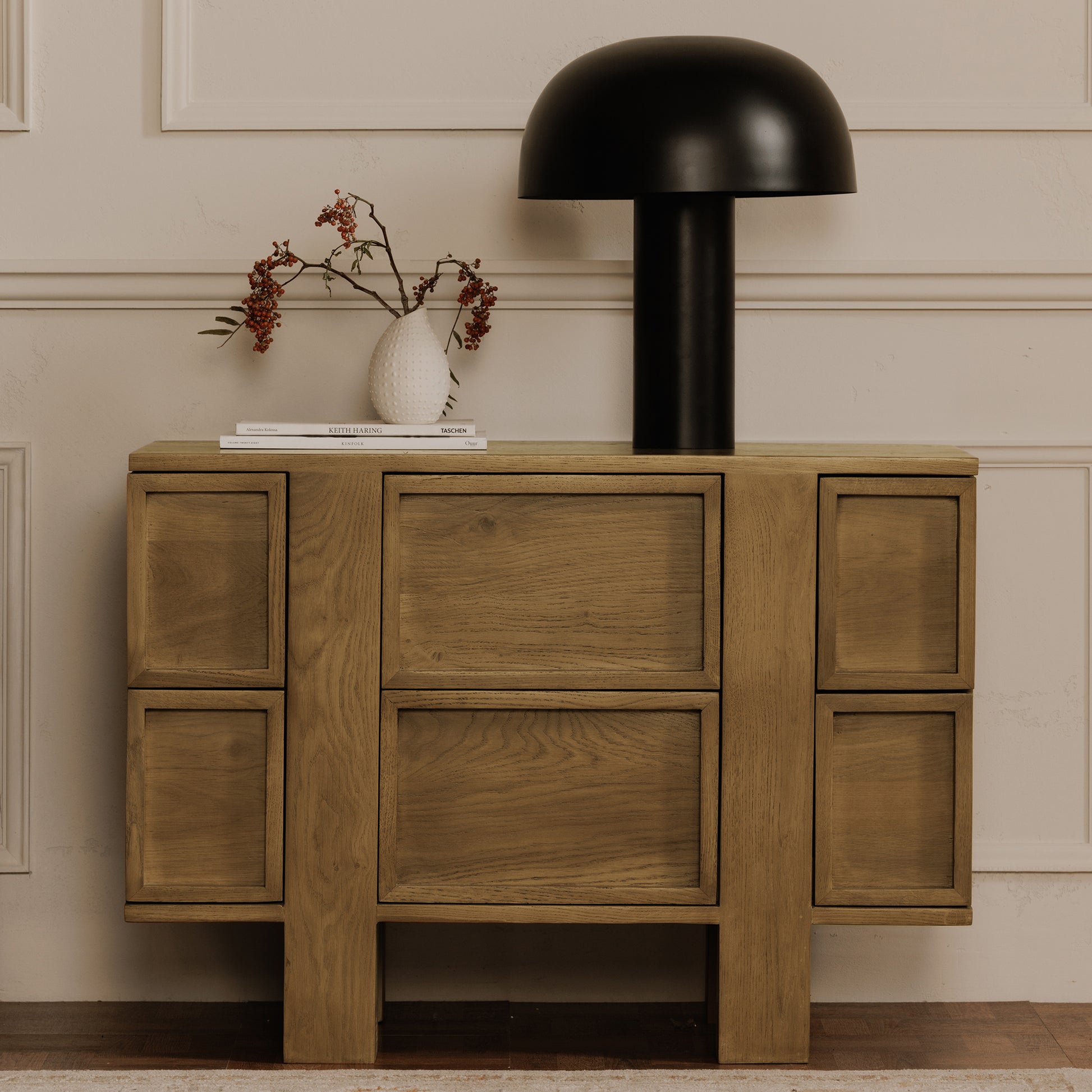 Henley Nightstand Brown - Central Designs