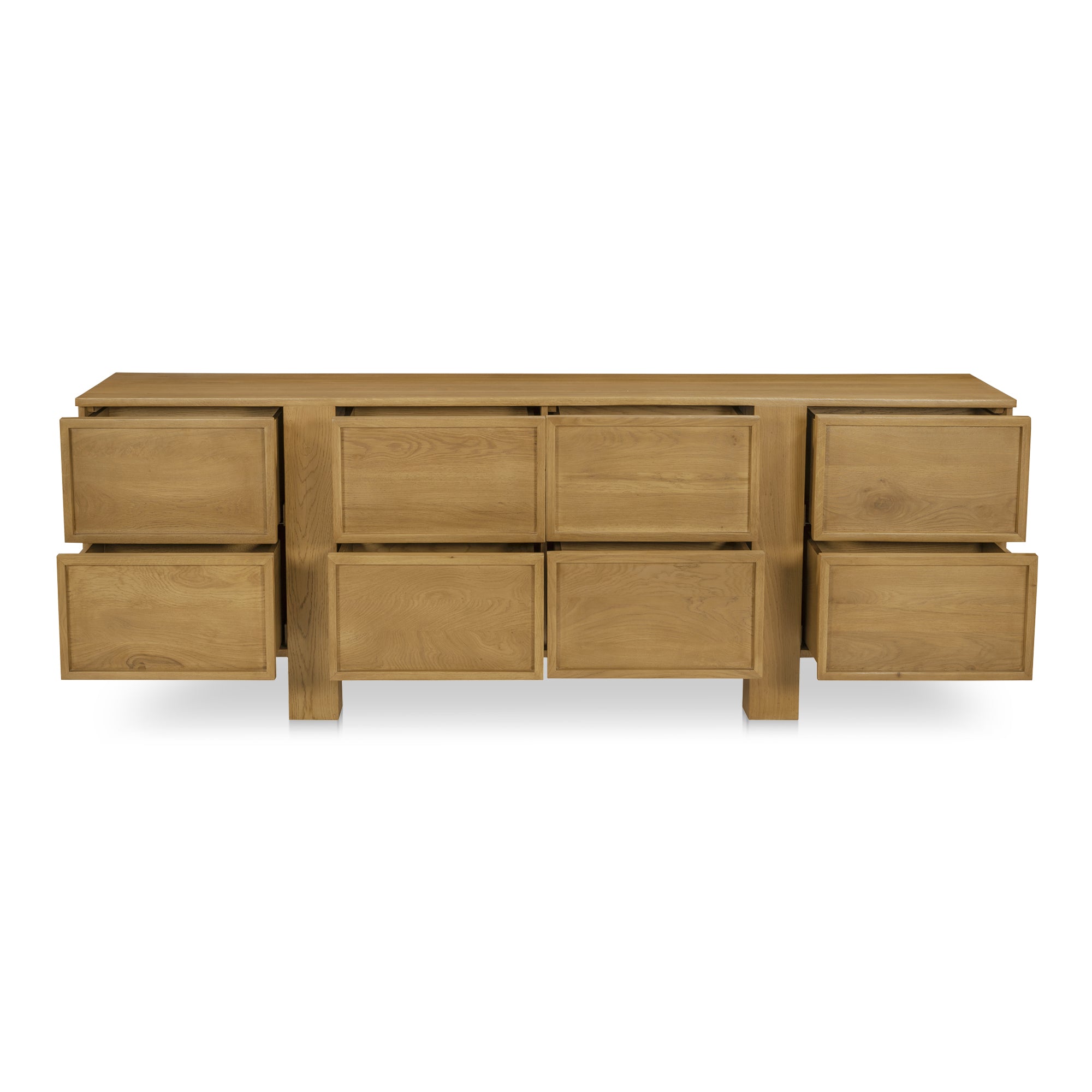 Henley 8 Drawer Dresser Brown
