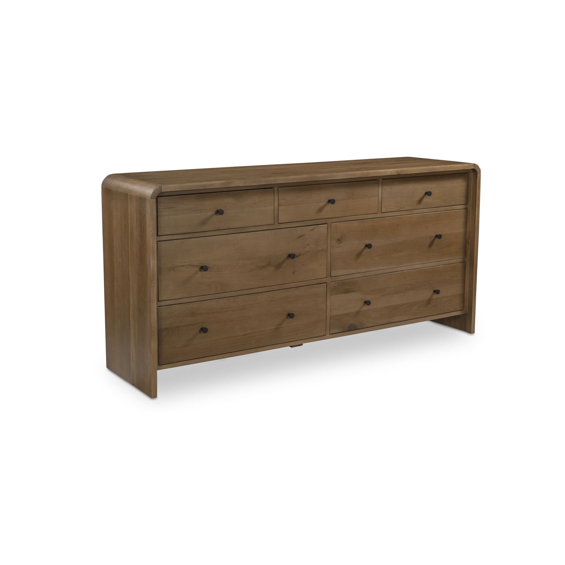Riley 7 Drawer Dresser Oak - Central Designs