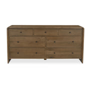 Riley 7 Drawer Dresser Oak - Central Designs