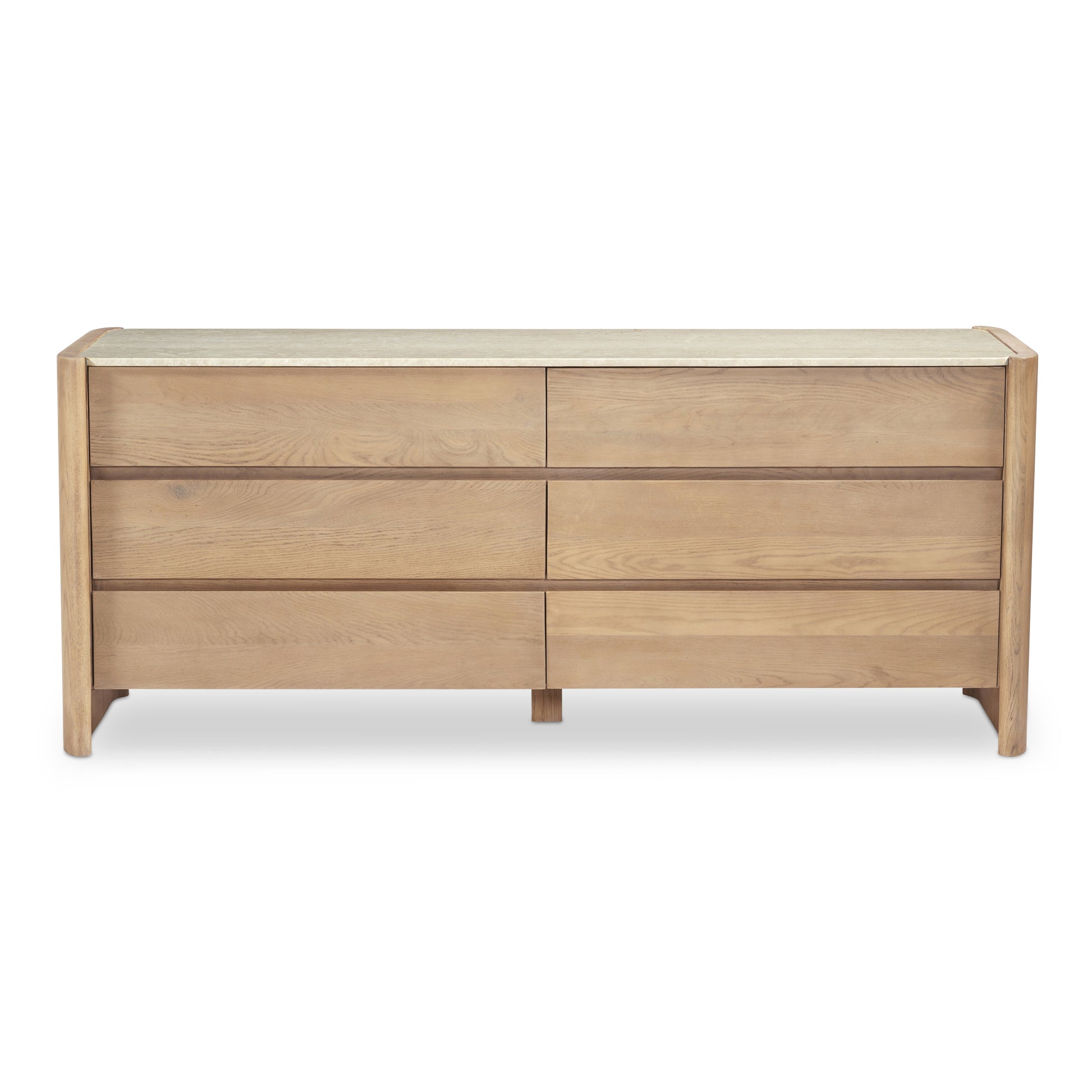 Lane 6 Drawer Dresser Natural - Central Designs