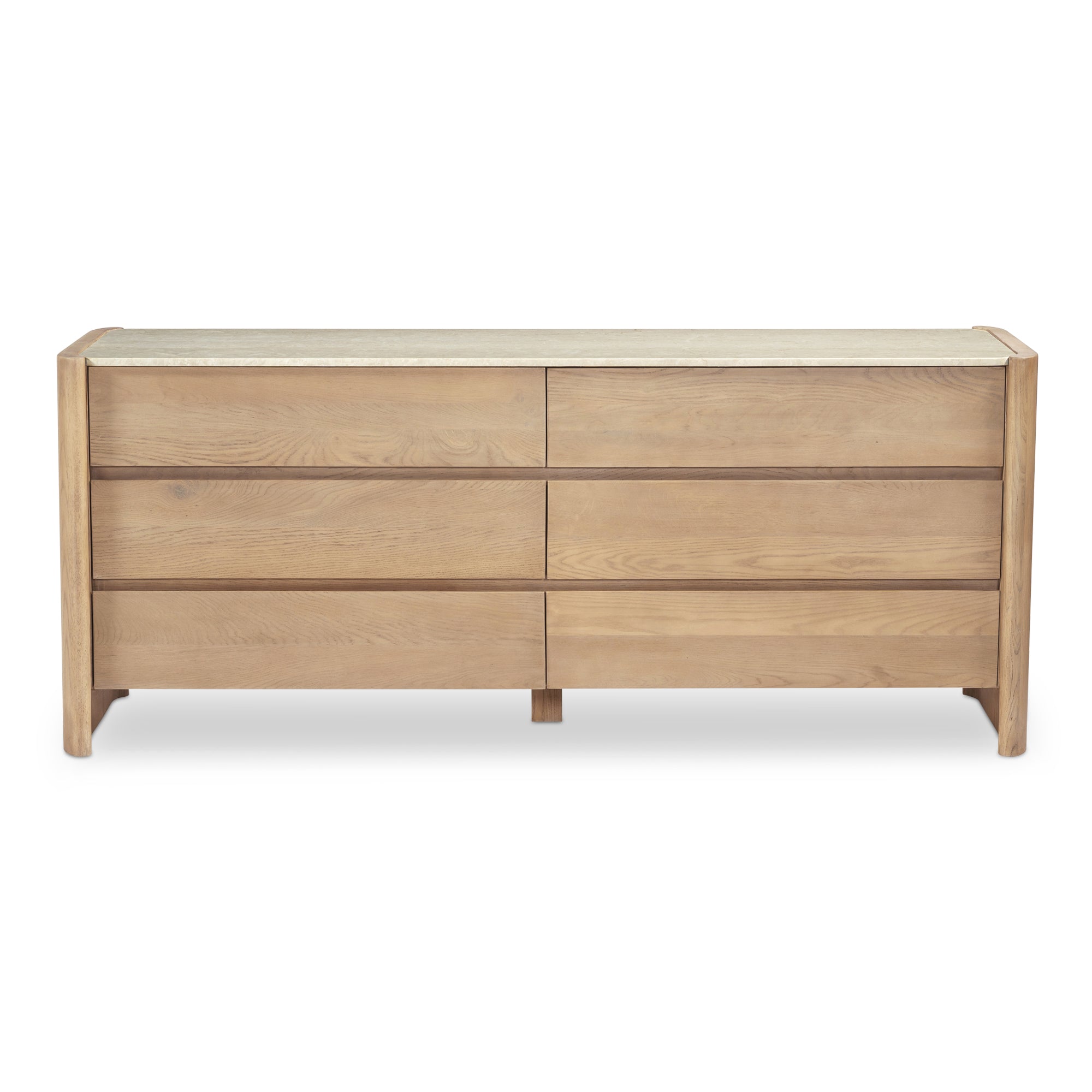 Lane 6 Drawer Dresser Natural - Central Designs