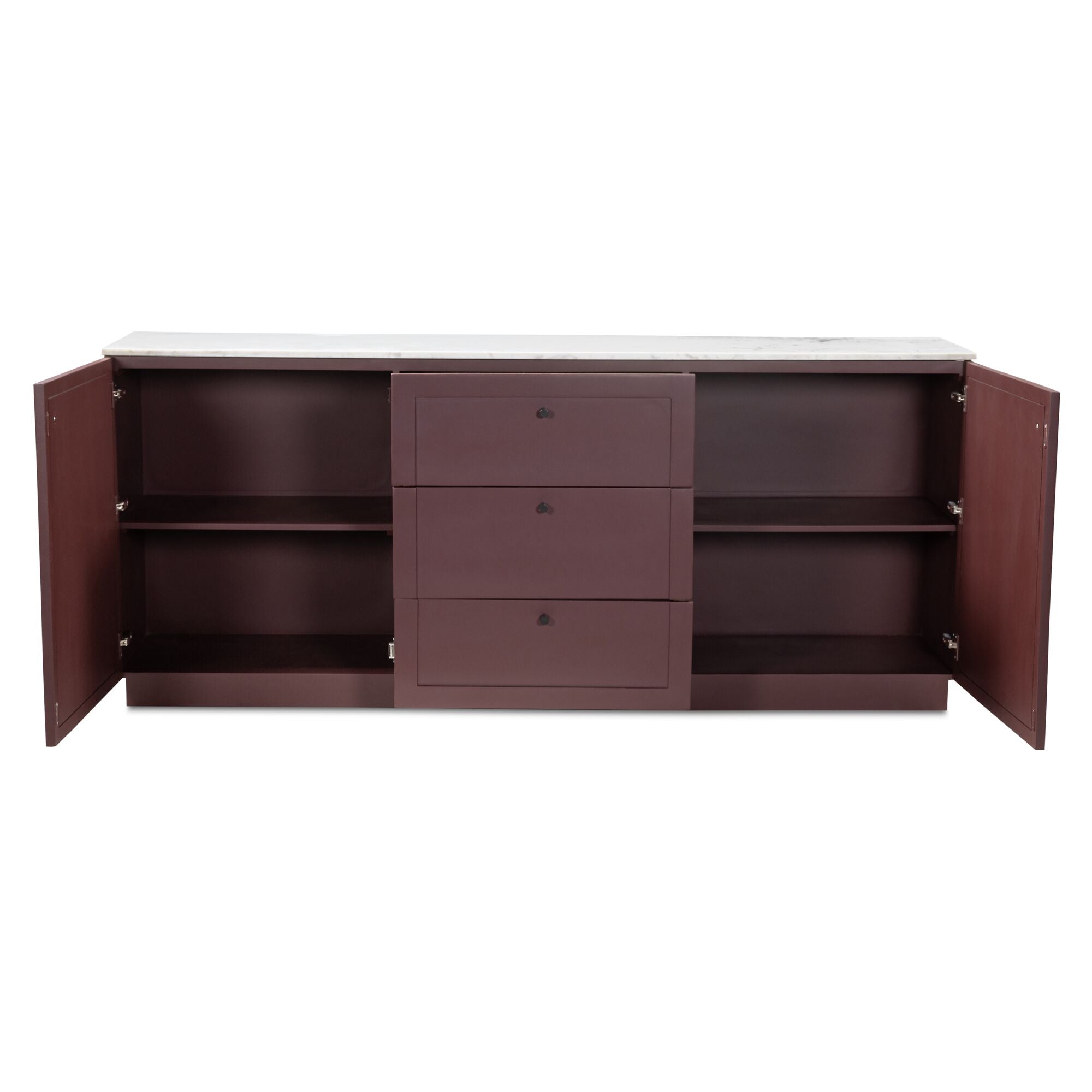 Nadine Sideboard Deep Burgundy - Central Designs
