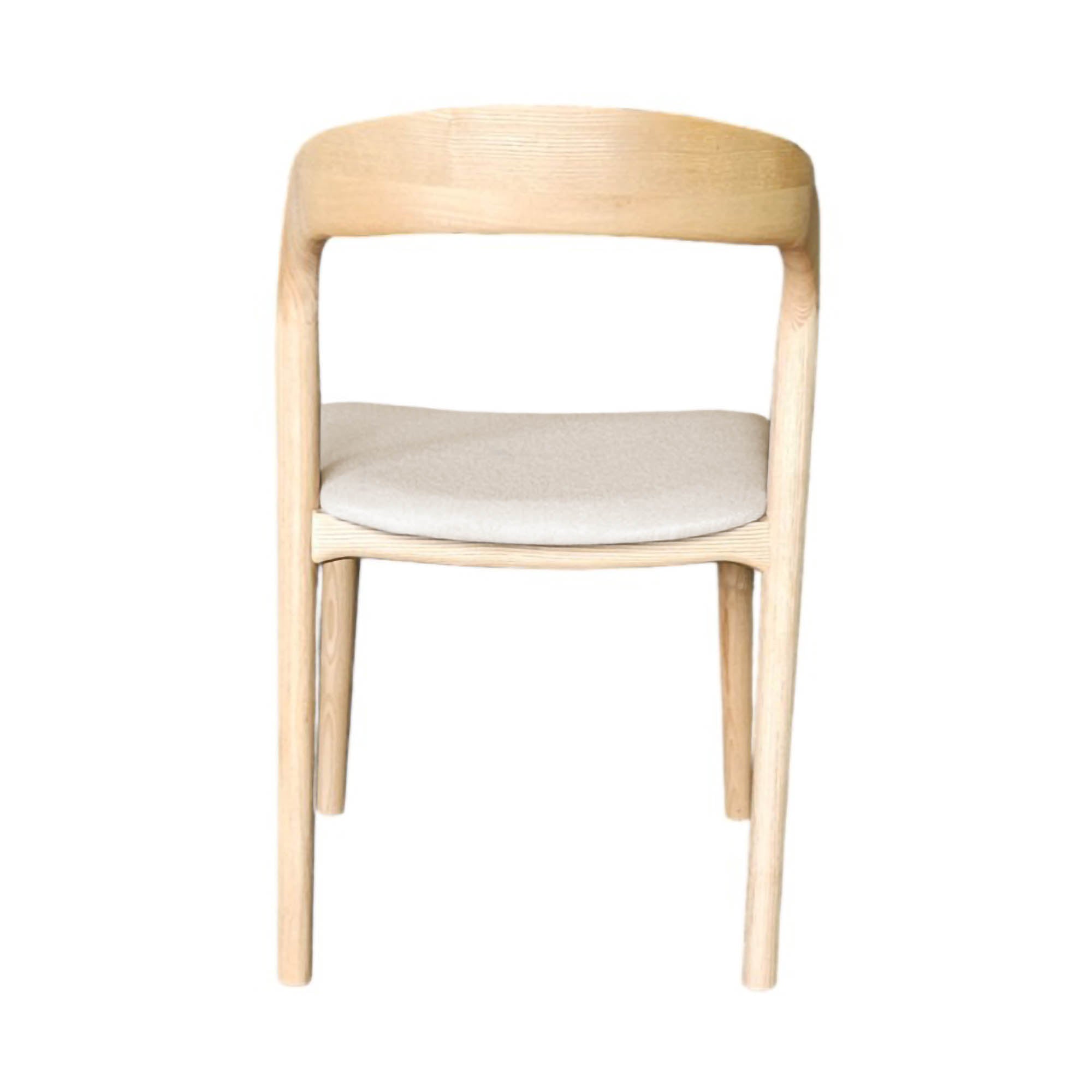 Rotondo Dining Chair - Natural Frame - Central Designs