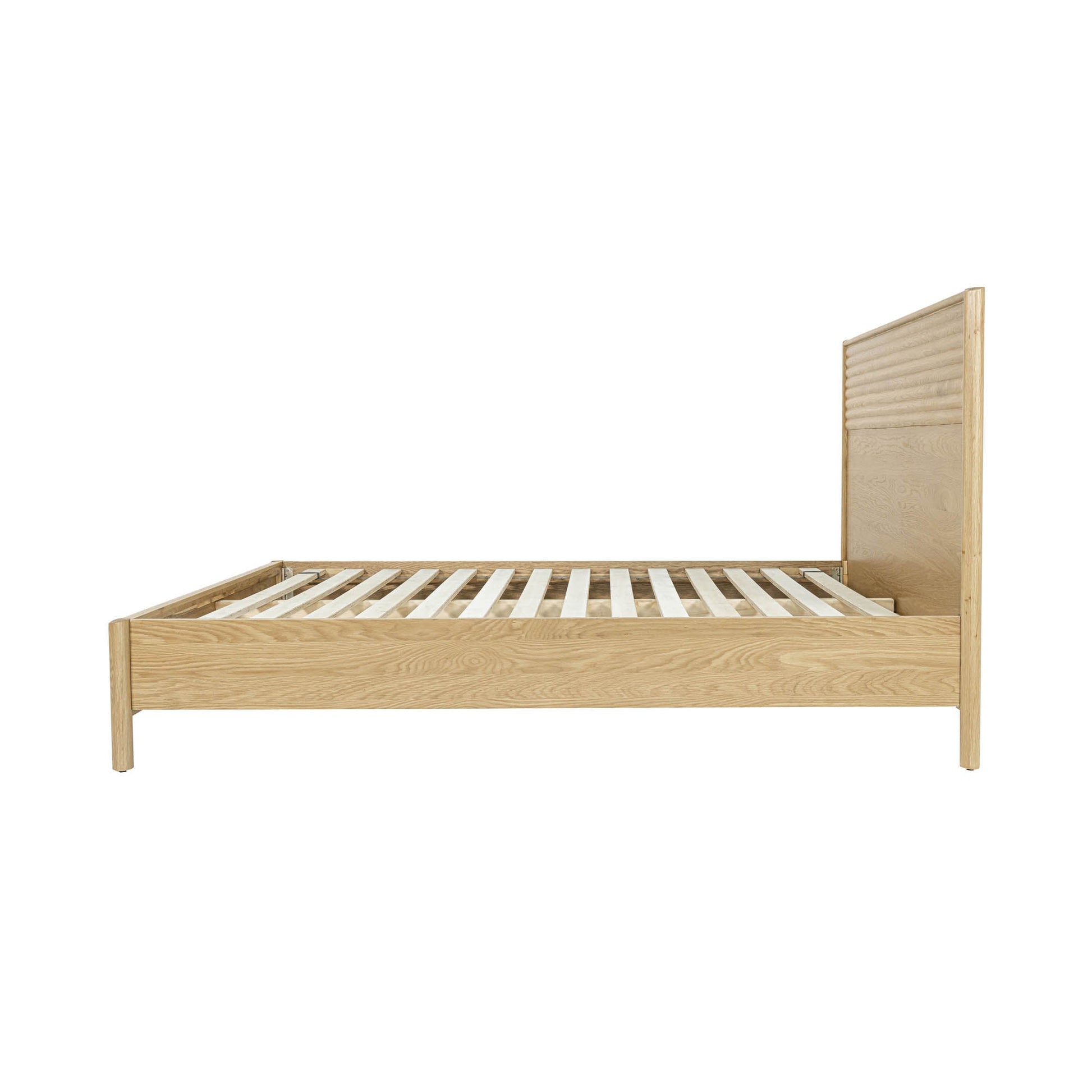 Runway Queen Bed - Light Oak - Central Designs