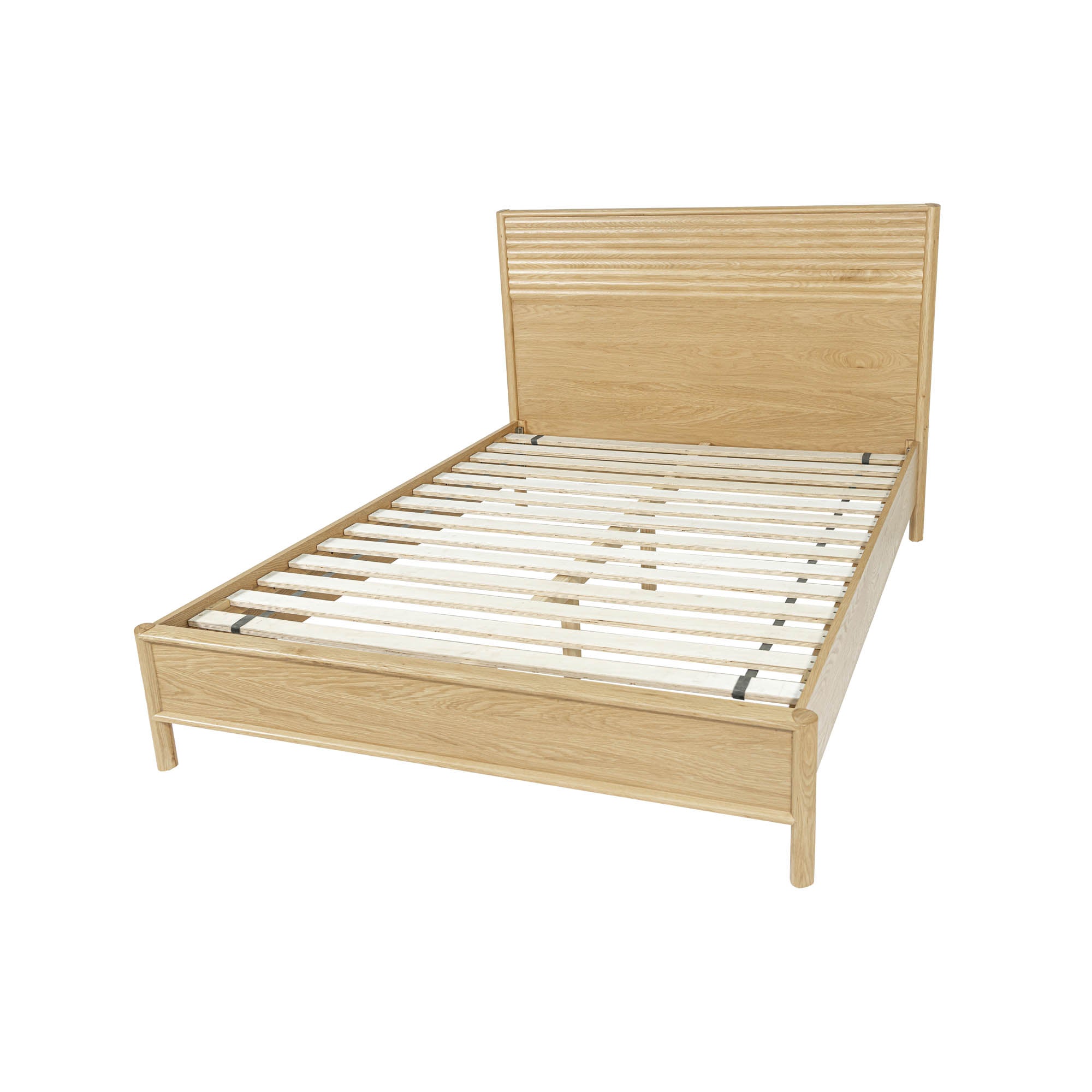 Runway Queen Bed - Light Oak - Central Designs