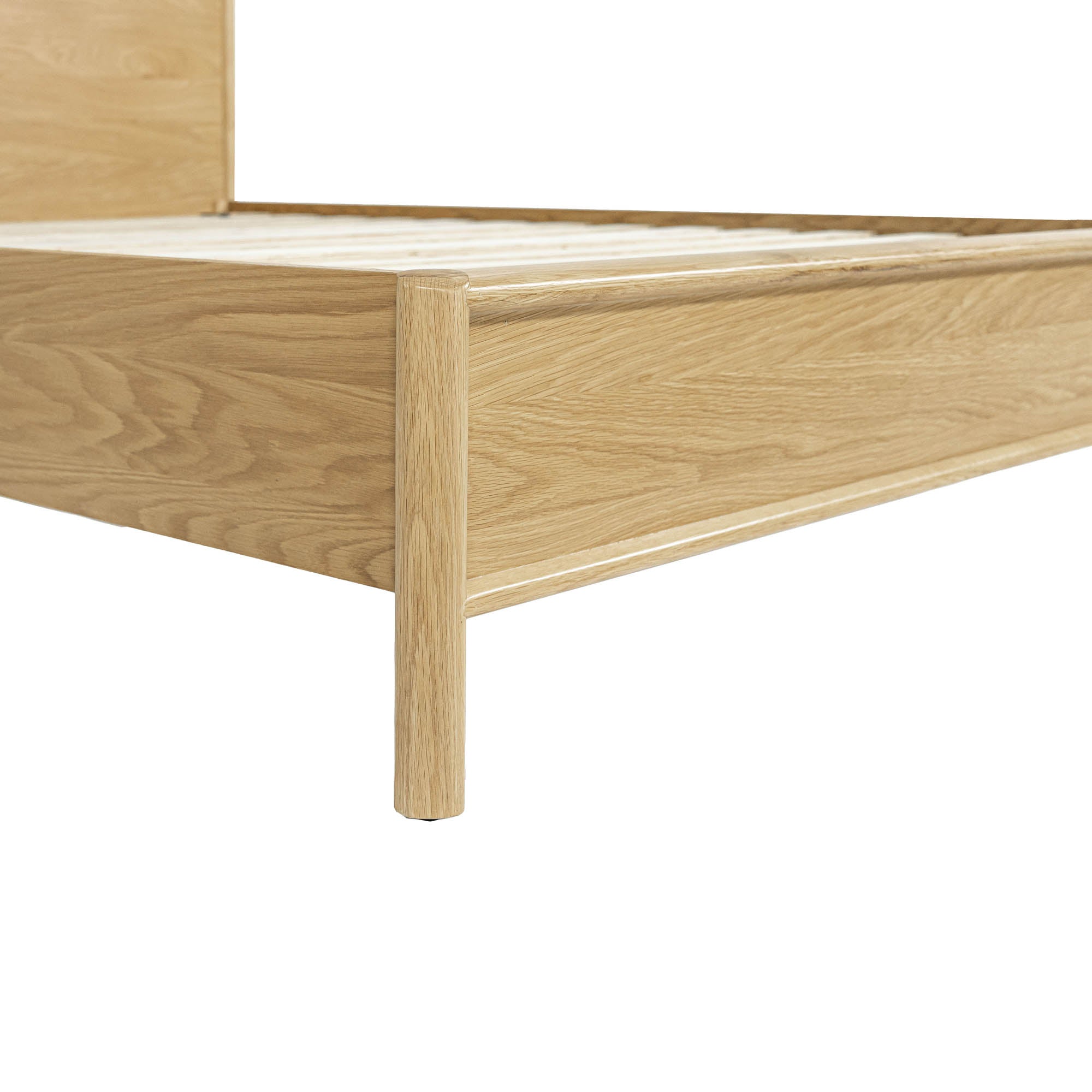 Runway Queen Bed - Light Oak - Central Designs