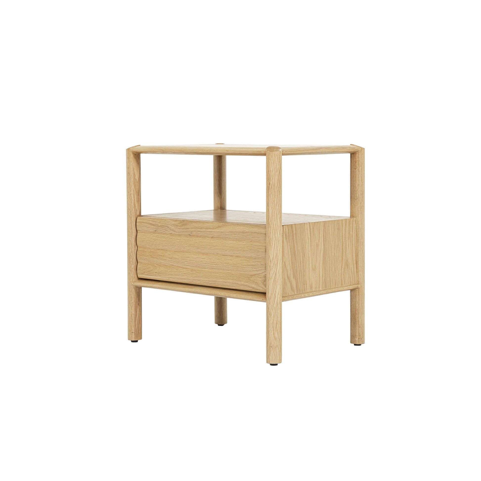 Runway Nightstand - Light Oak - Central Designs