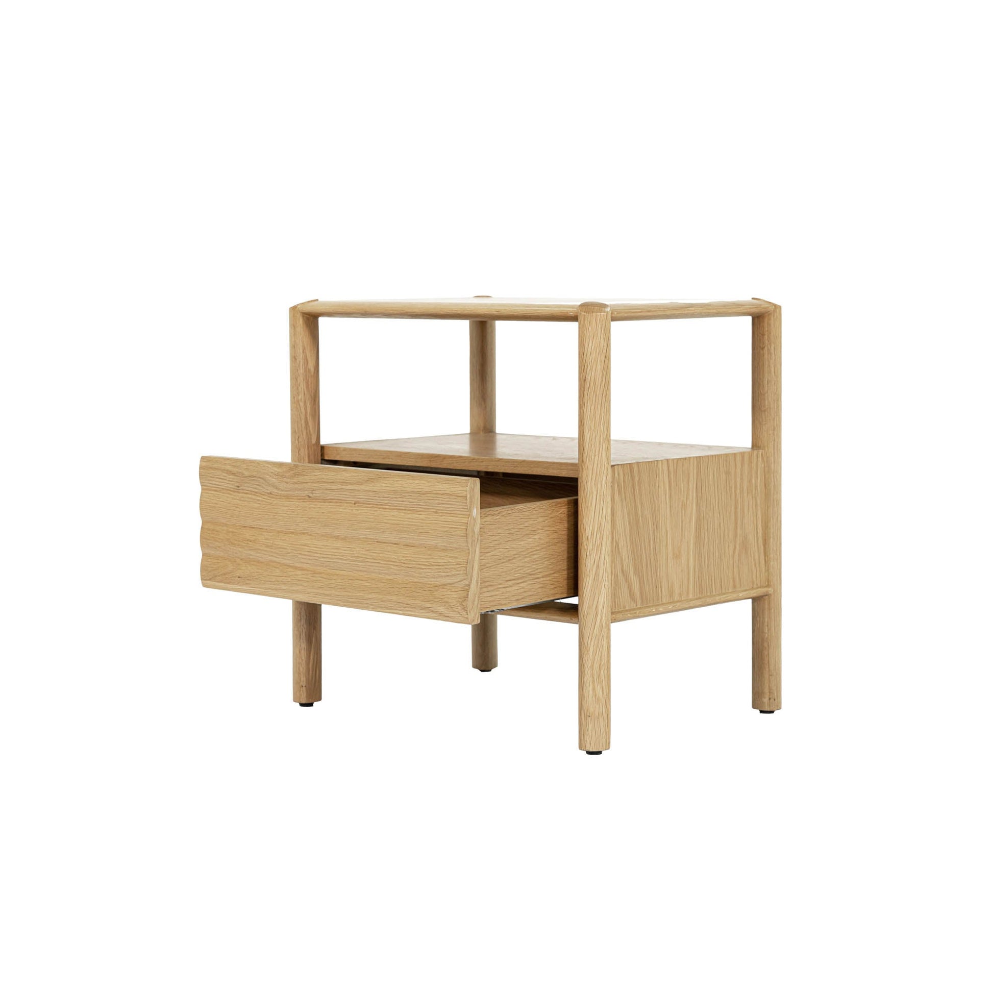 Runway Nightstand - Light Oak - Central Designs
