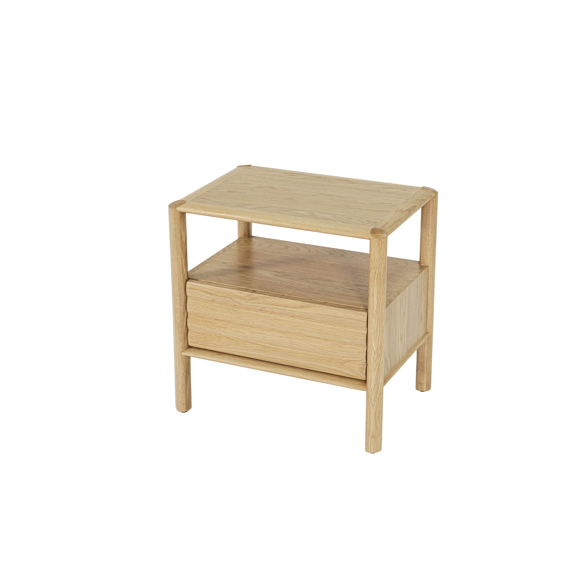 Runway Nightstand - Light Oak - Central Designs