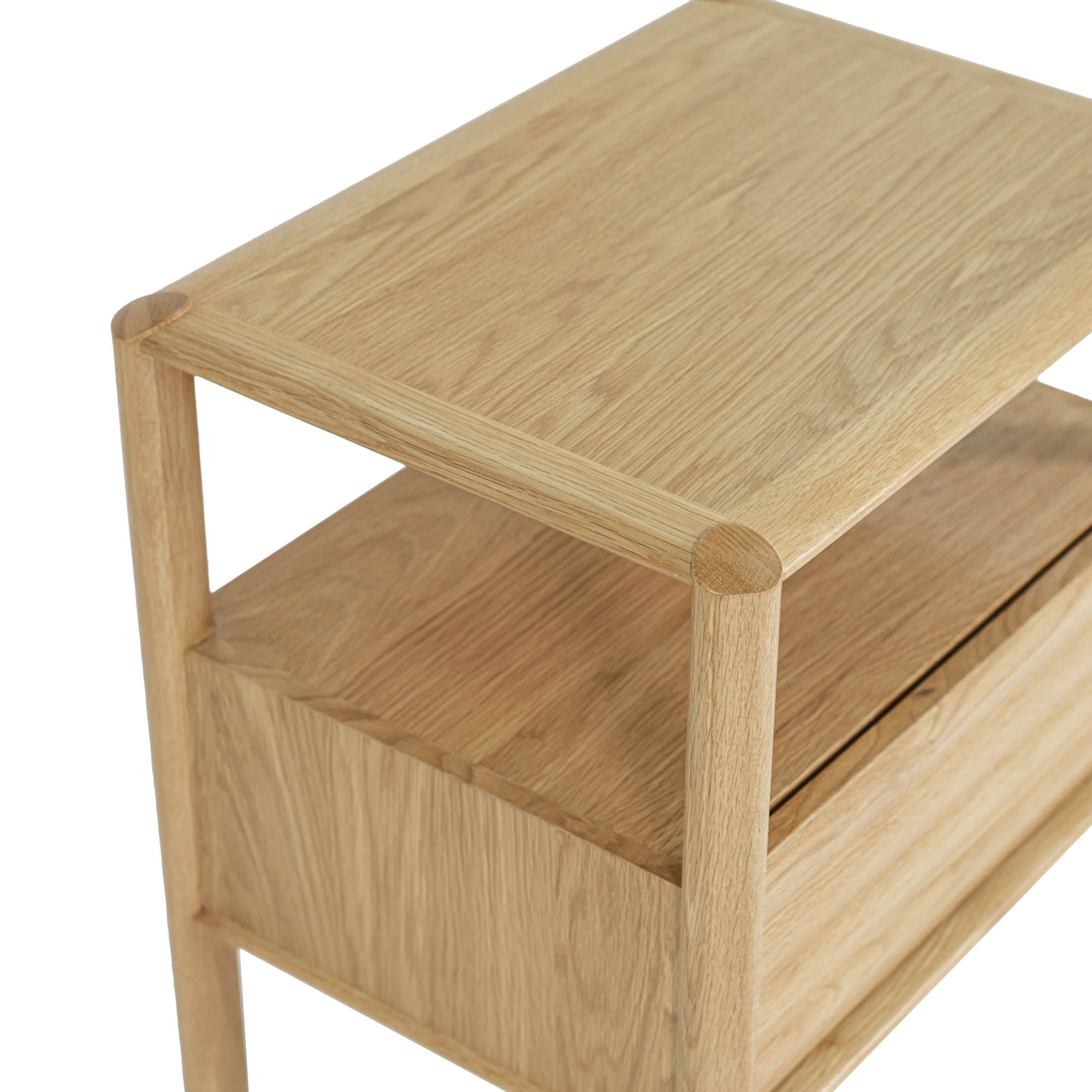 Runway Nightstand - Light Oak - Central Designs