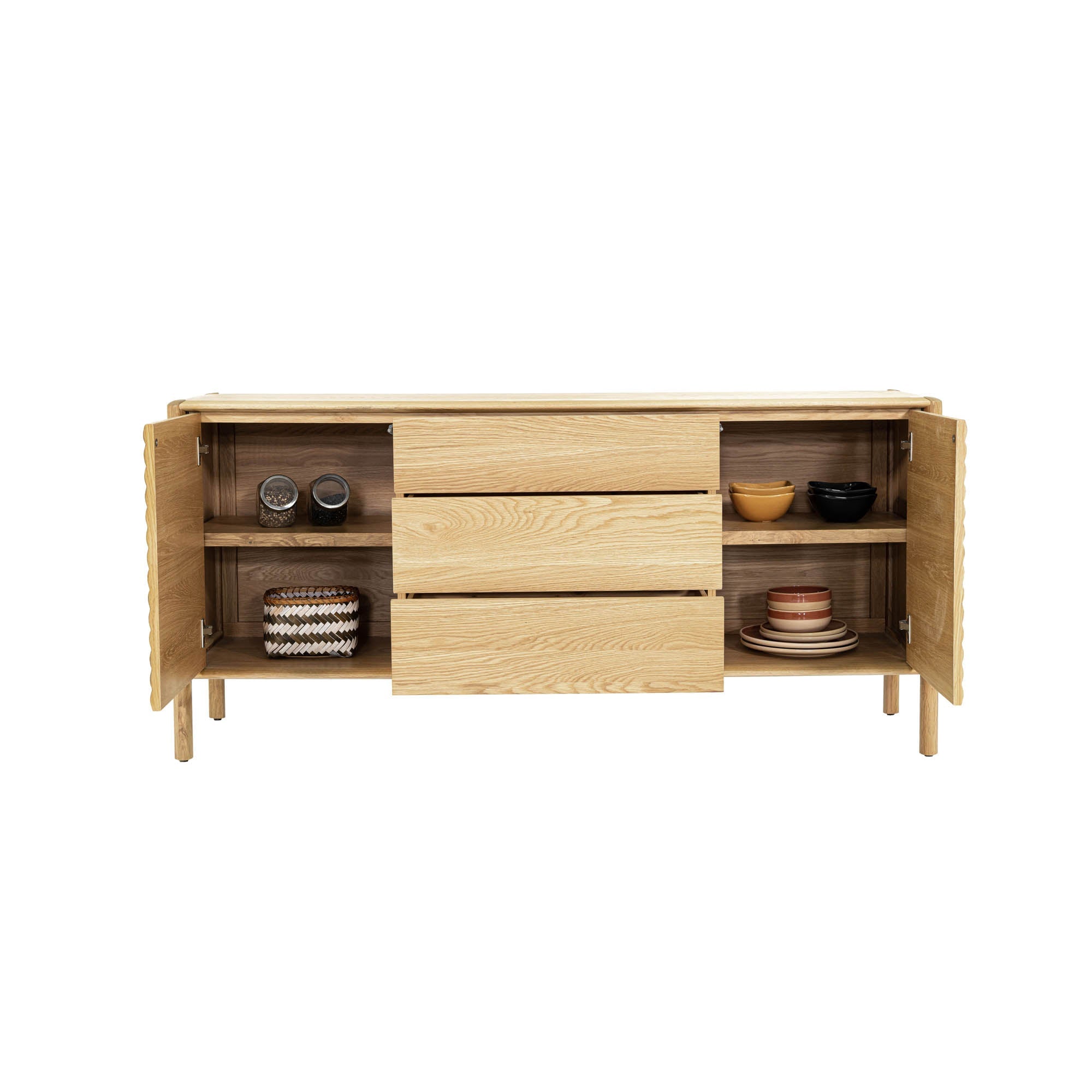 Runway Sideboard - Light Oak - Central Designs