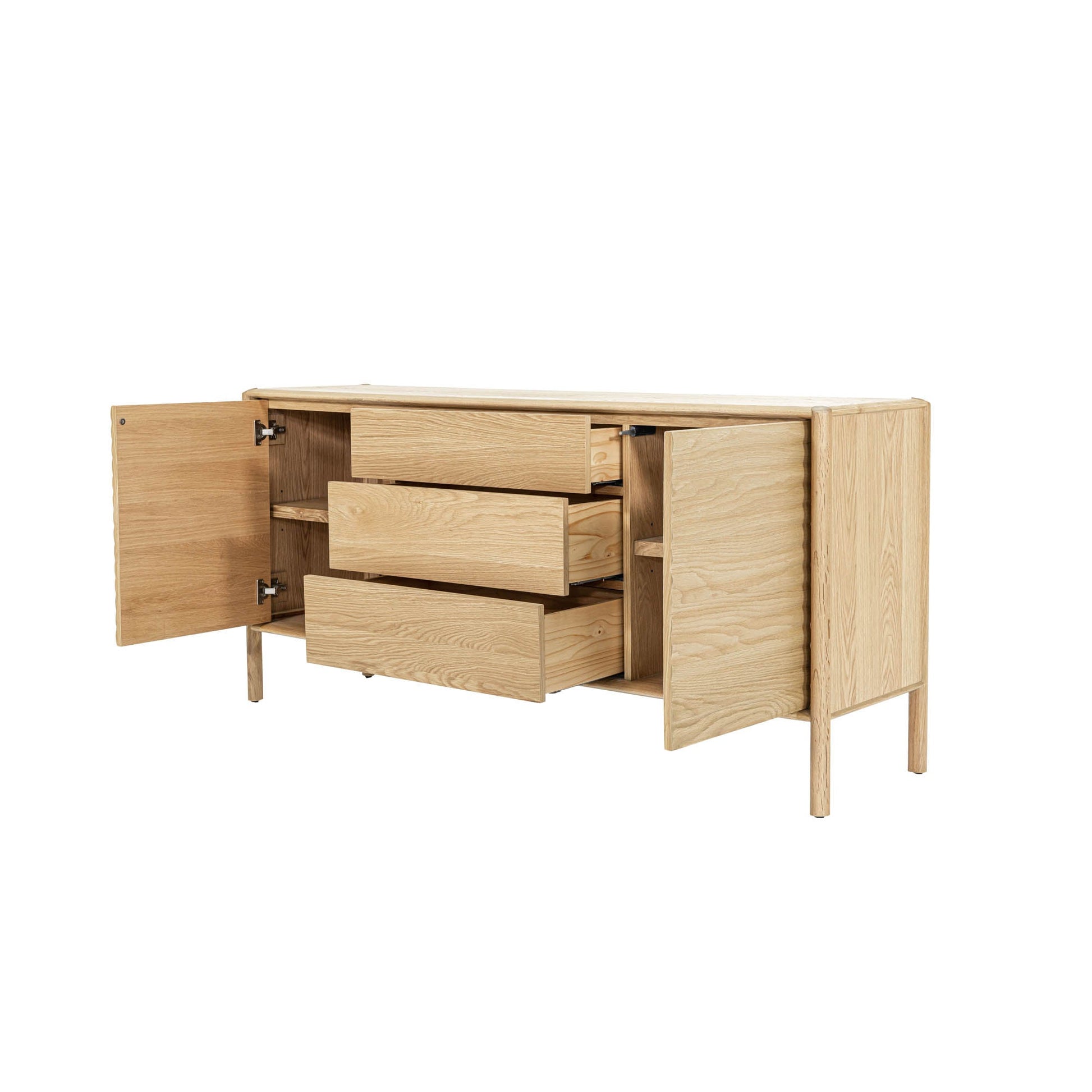 Runway Sideboard - Light Oak - Central Designs