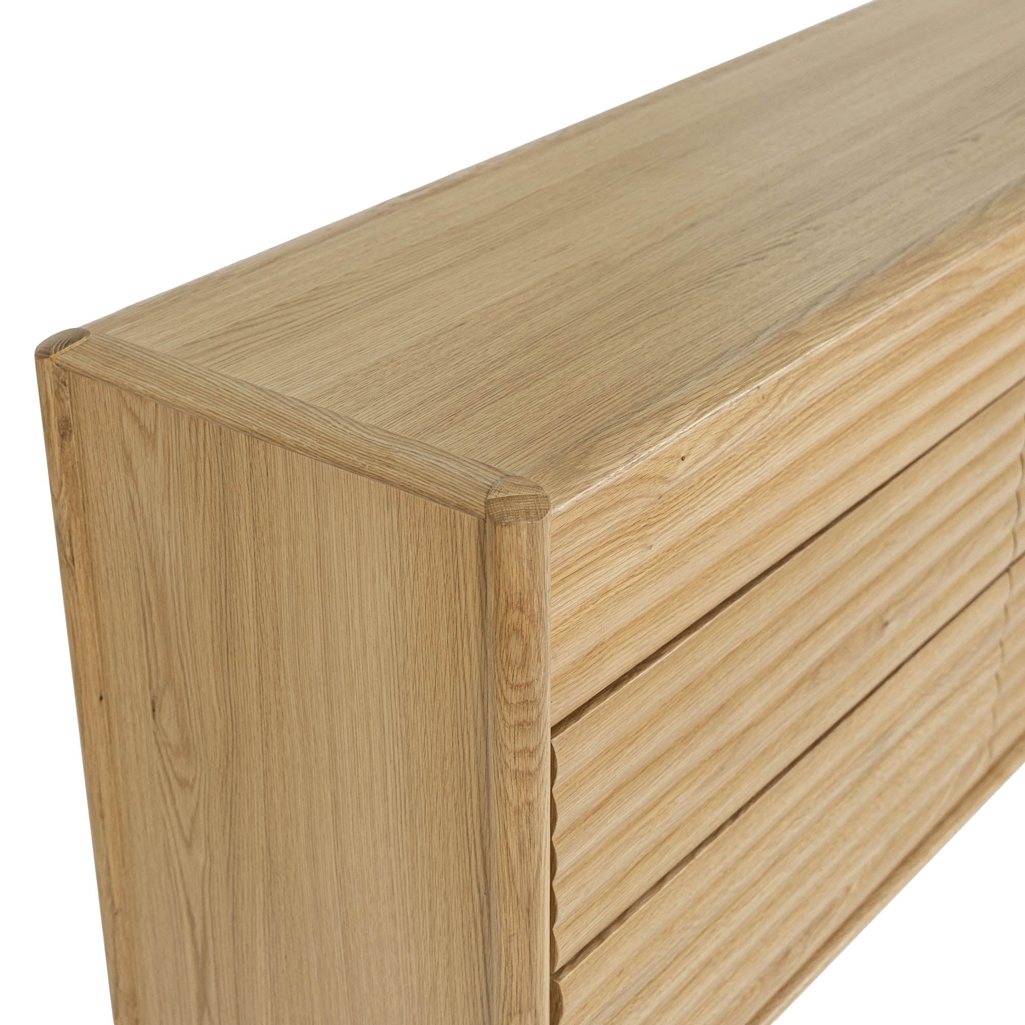 Runway 6 Drawer Dresser - Light Oak - Central Designs