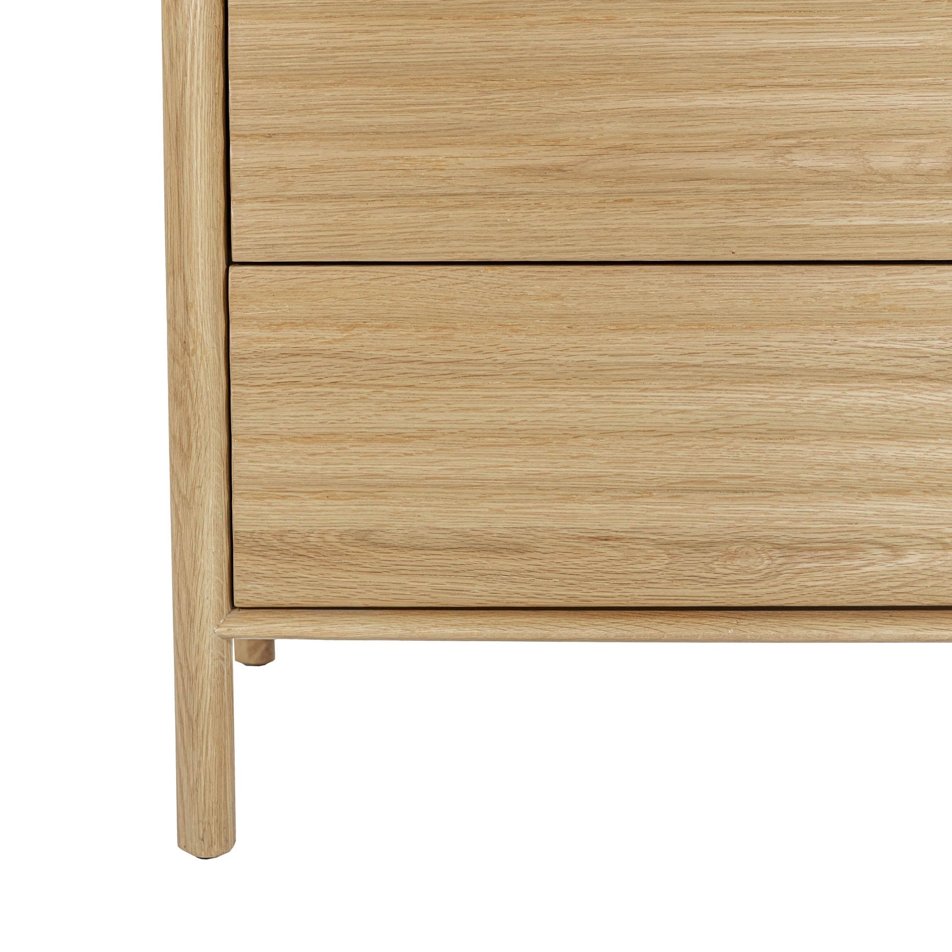 Runway 6 Drawer Dresser - Light Oak - Central Designs