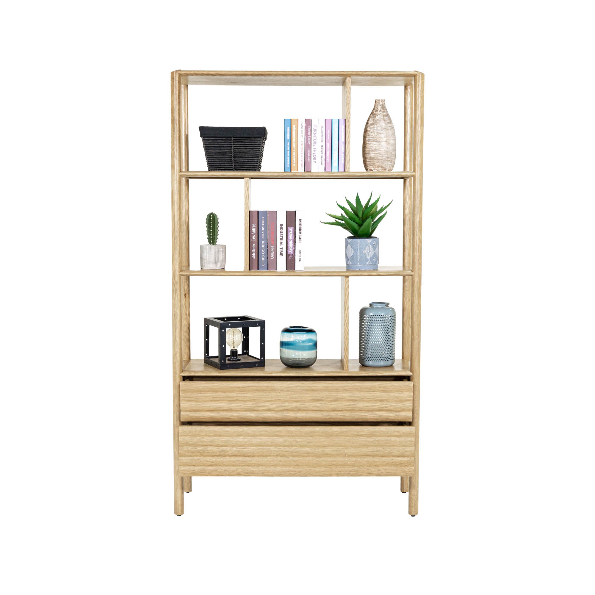 Runway Bookcase - Light Oak