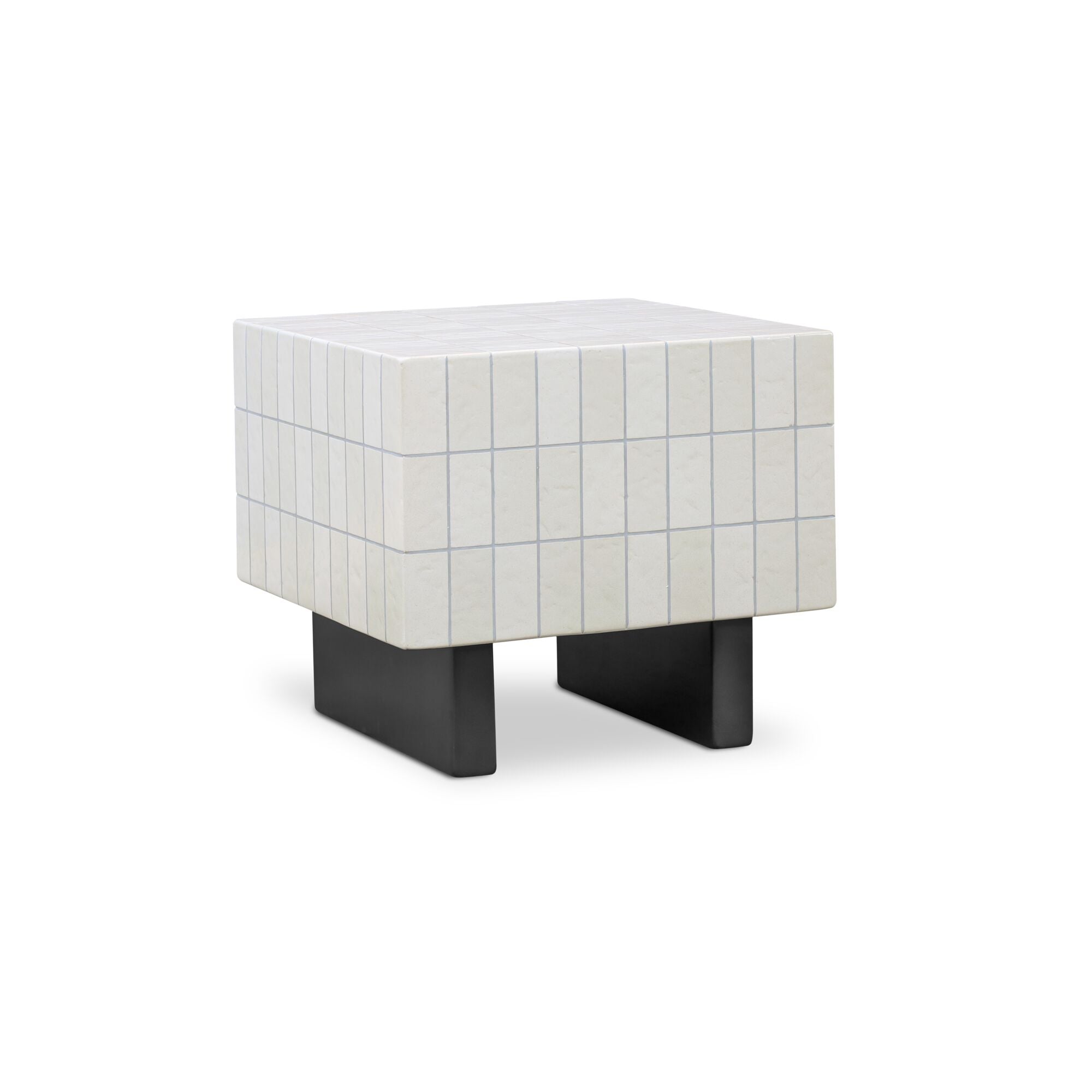Farren Outdoor Side Table Cream - Central Designs