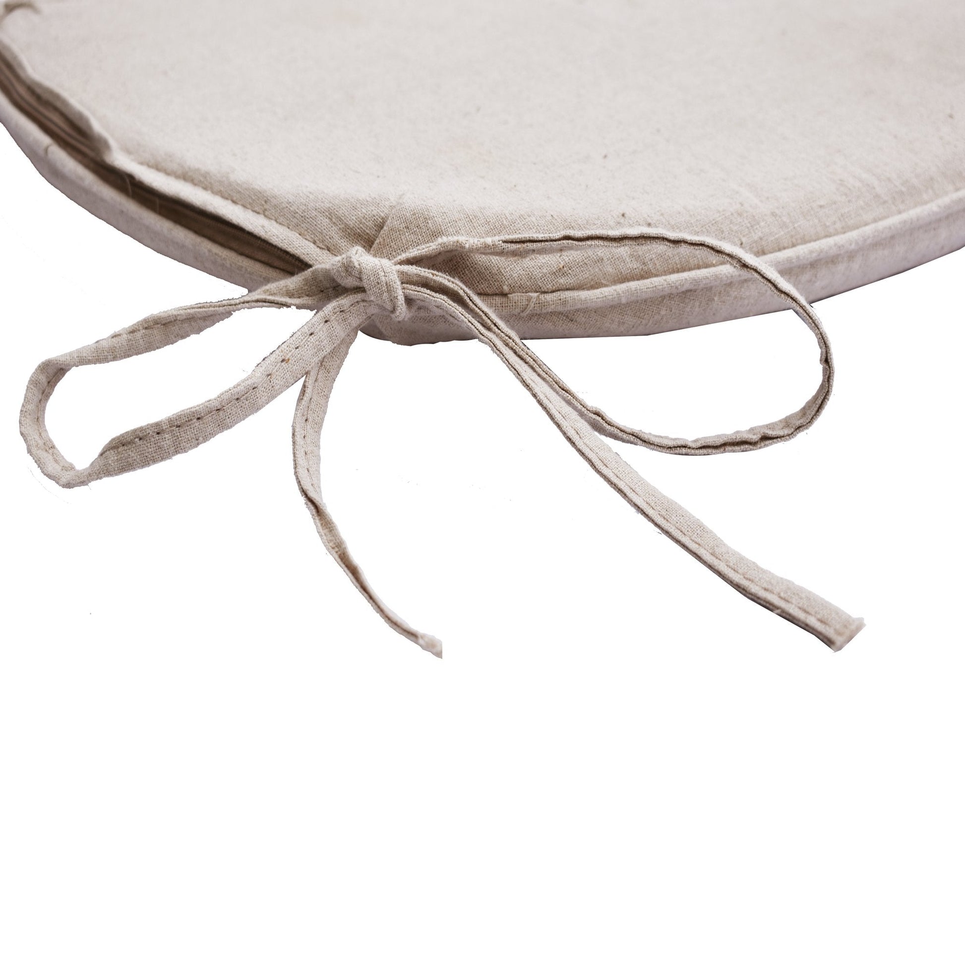 Seat Cushion for Cross Back Chair - Linen - Central Designs