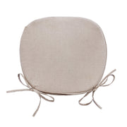 Seat Cushion for Cross Back Chair - Linen - Central Designs