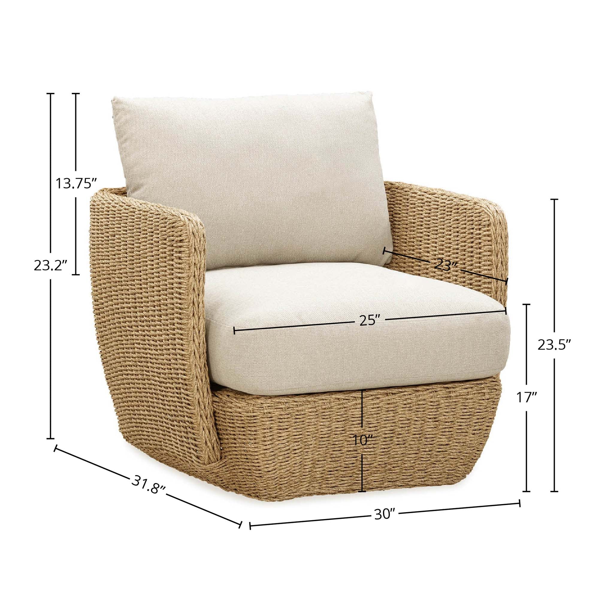 Siesta Outdoor - Club Chair - Central Designs